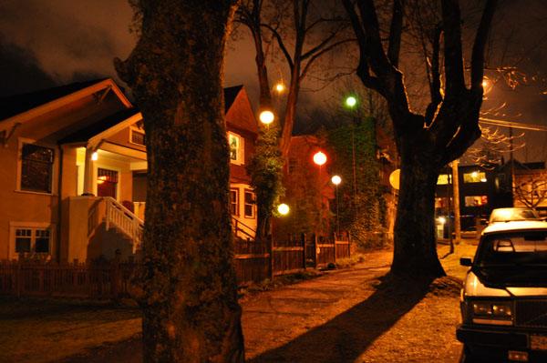 and in the neighbourhood