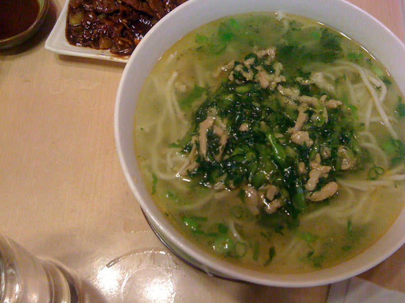 cold weather = hot soup
