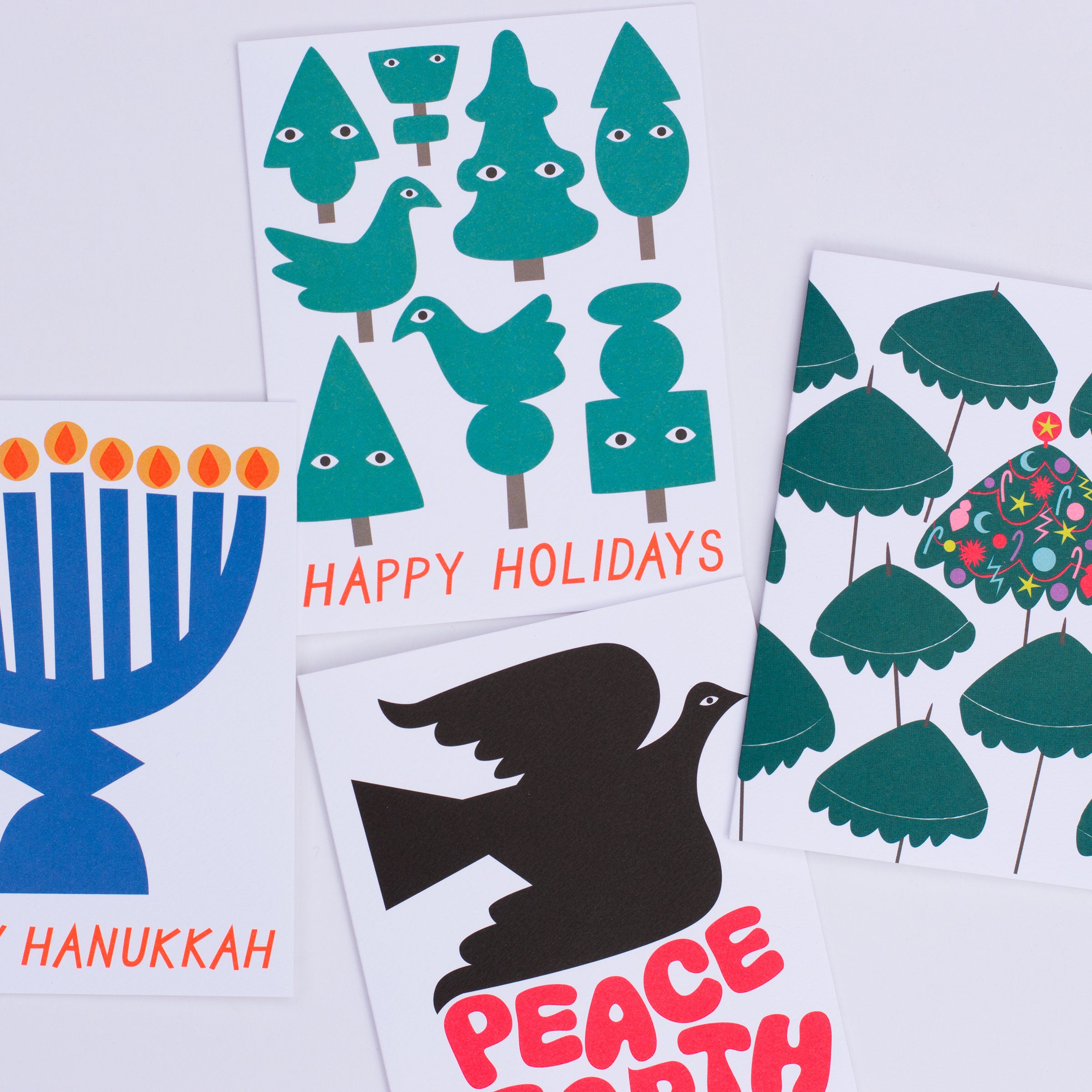 Topiary Holiday Card