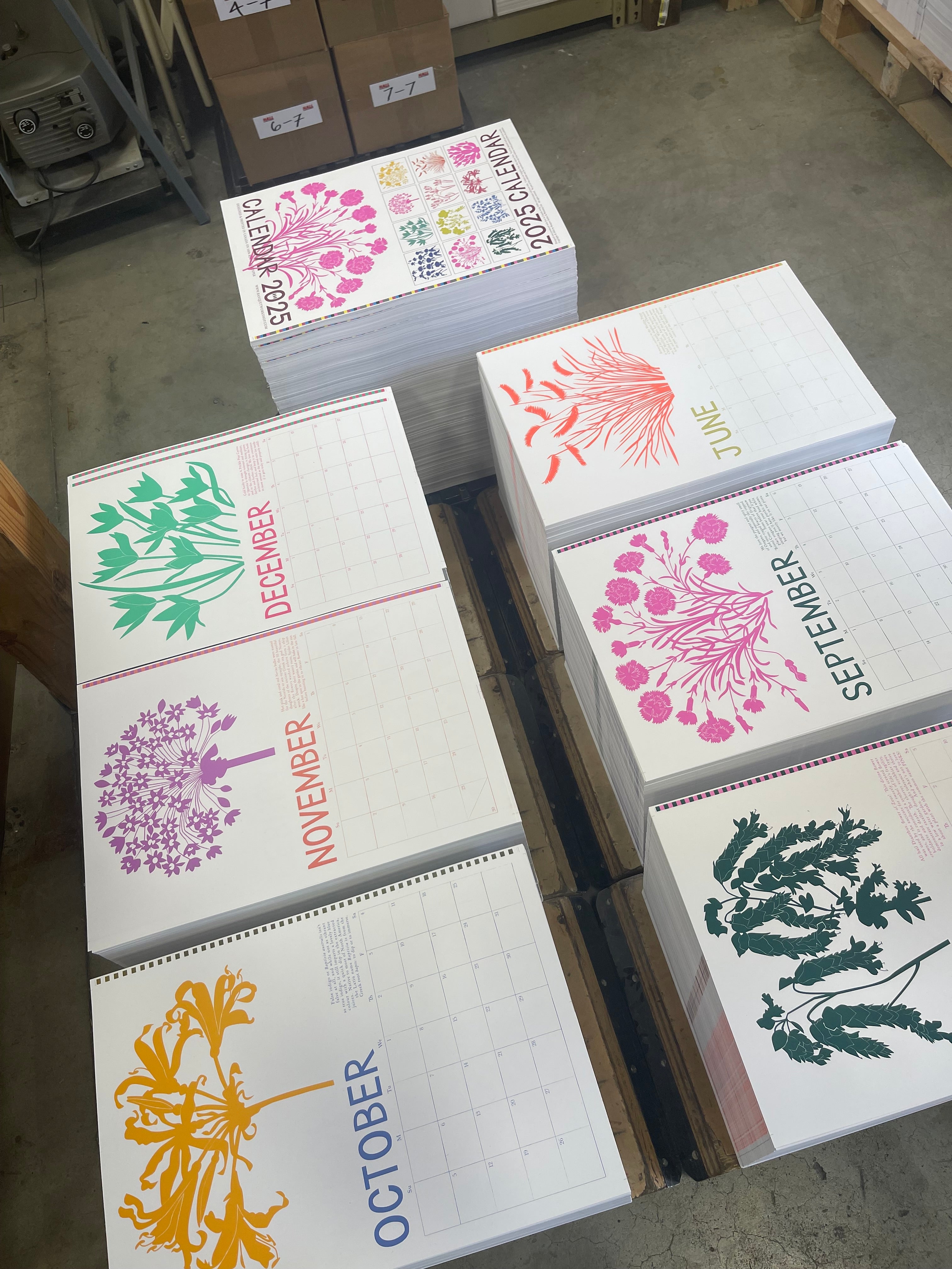 2025 Calendar - Drought Tolerant Plants!