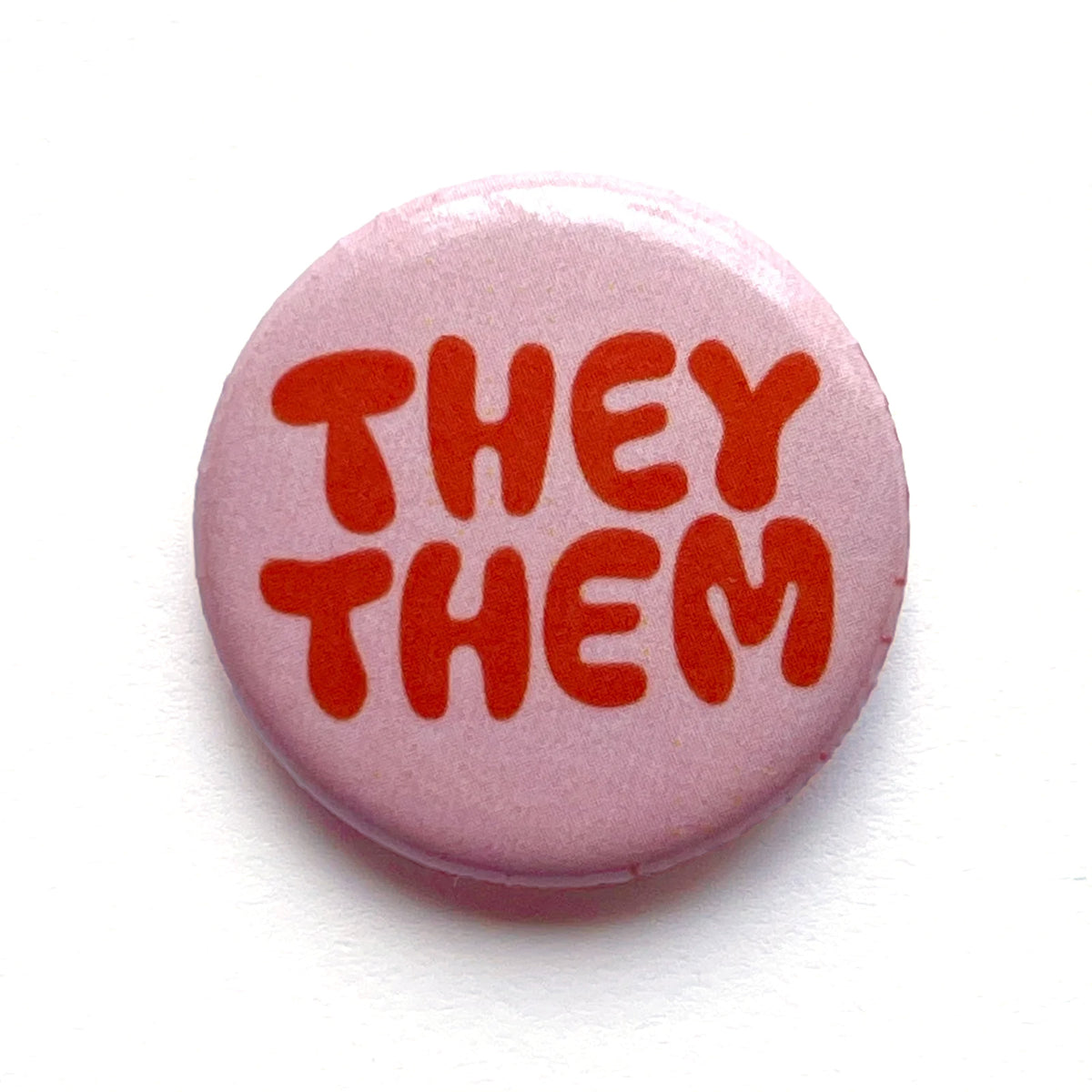 They/Them Pronoun 1" Button
