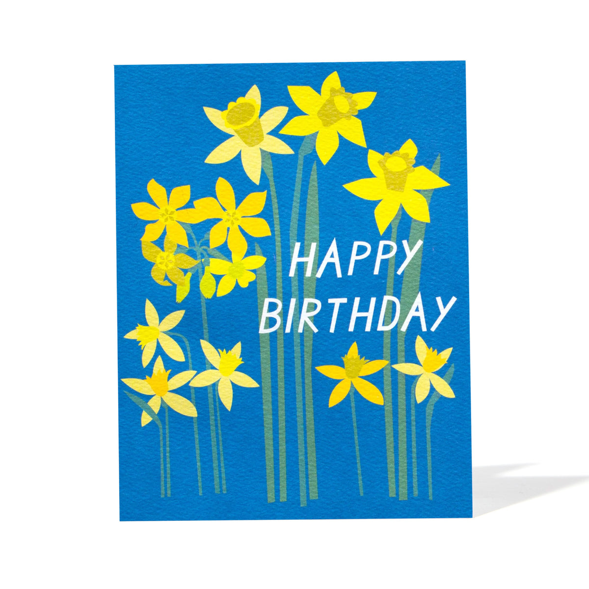 Cheery Daffodil Birthday Card