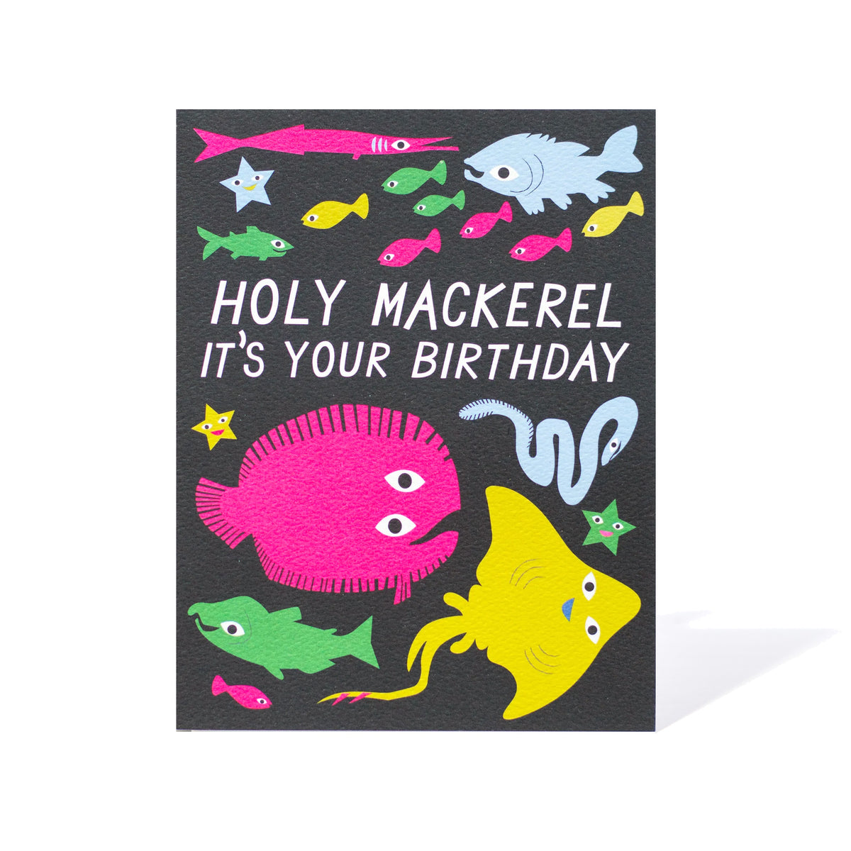 Holy Mackerel Birthday Note Card