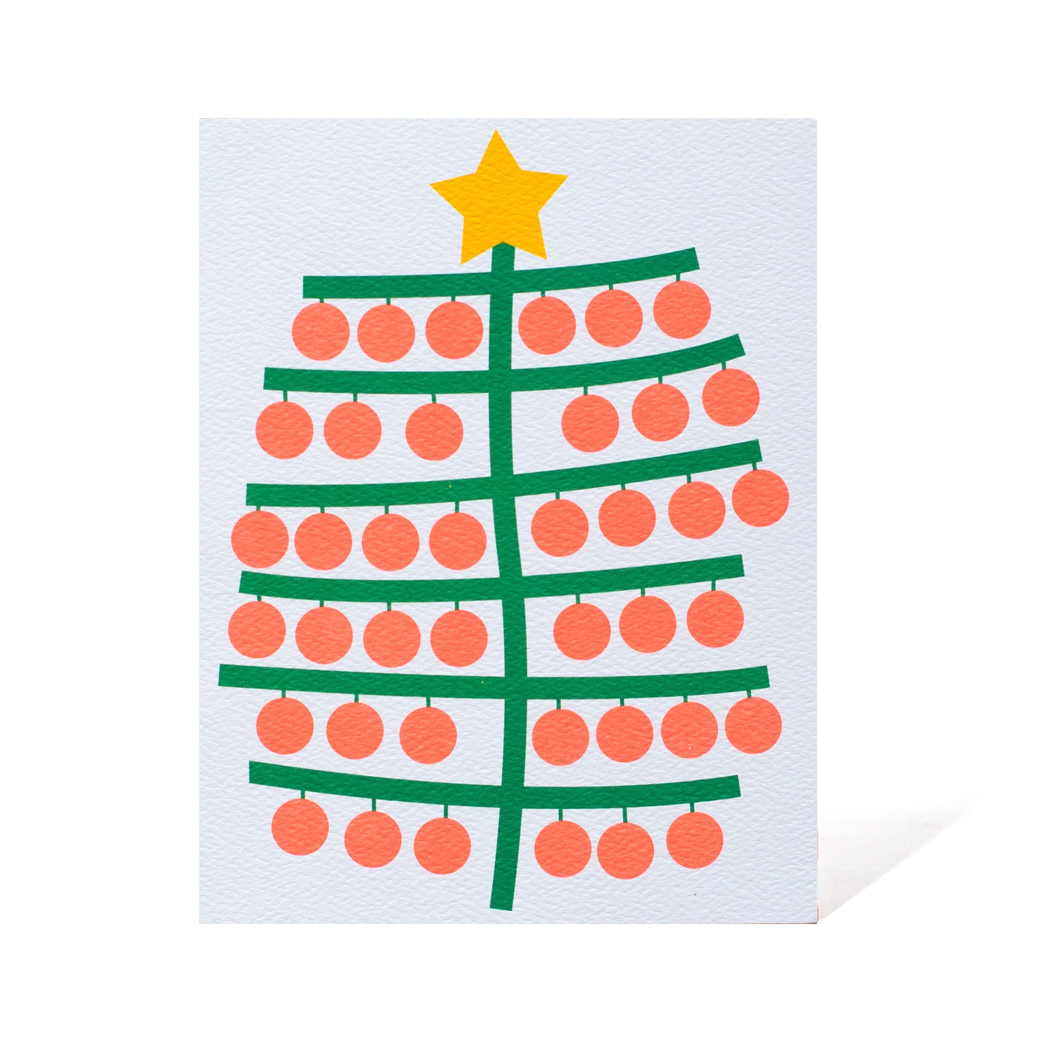 Scandi Tree Holiday Note Card