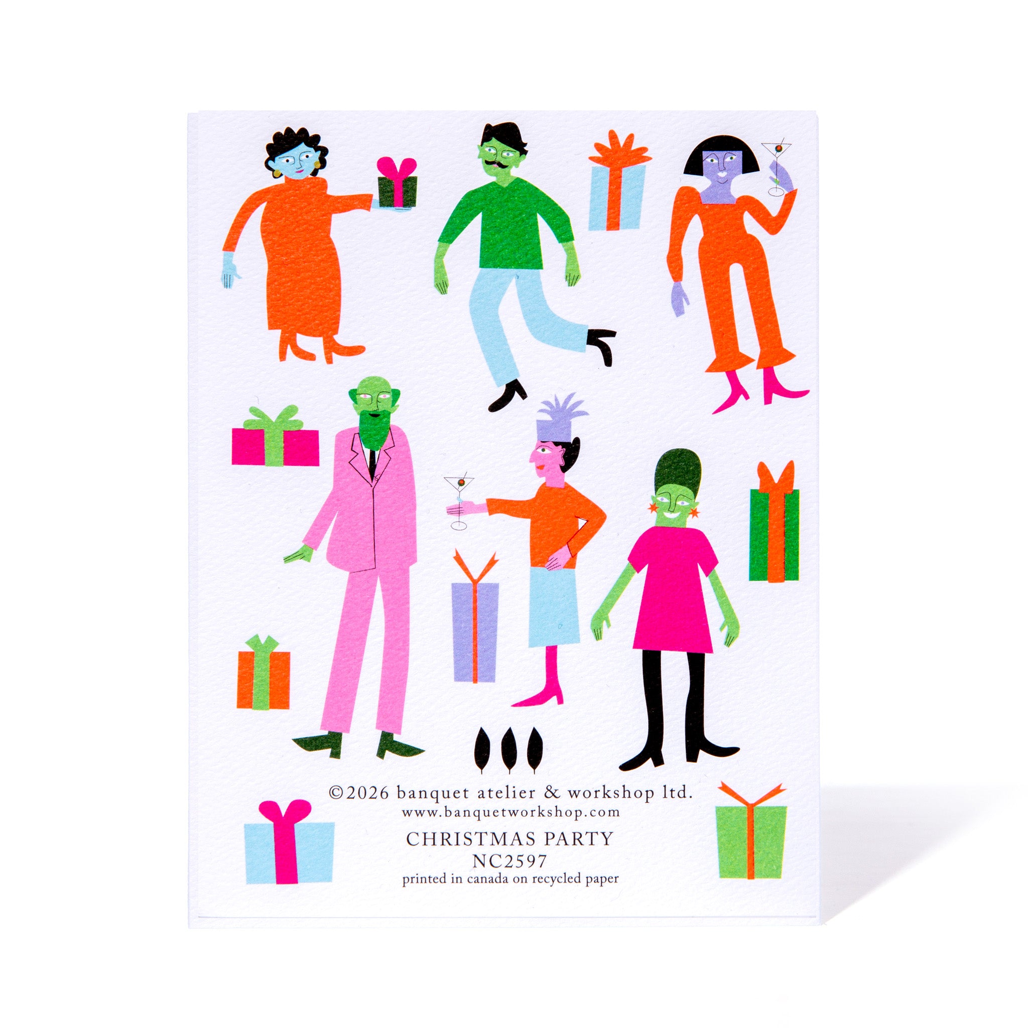 Christmas Party Holiday Card