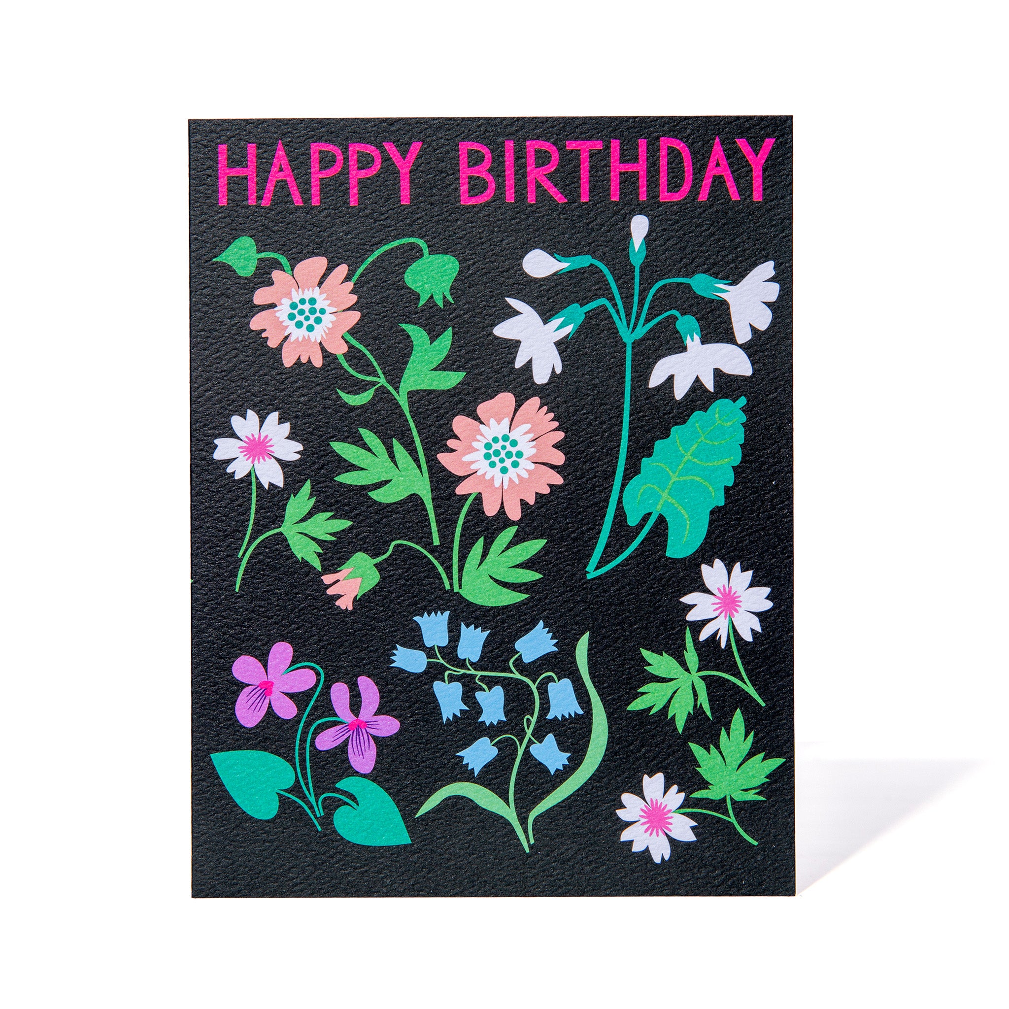 Spring Meadow Happy Birthday Note Card