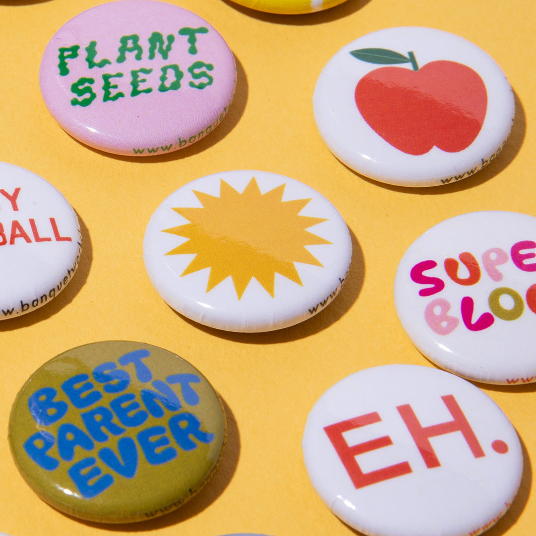 Sunshine 1" Button