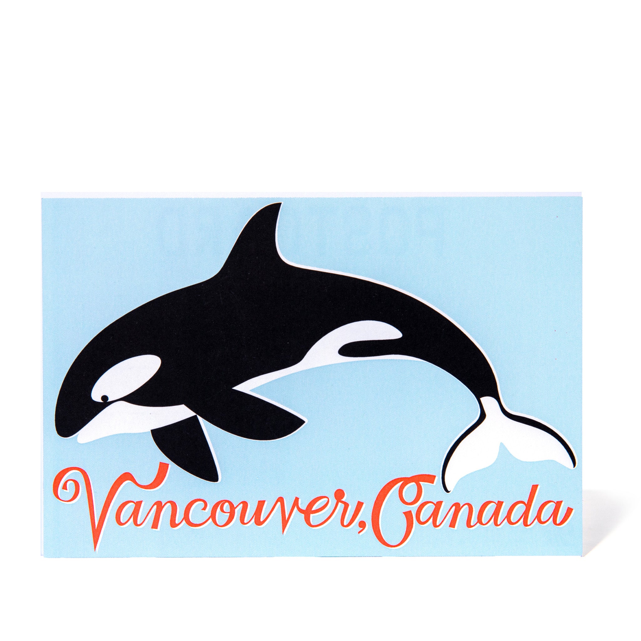 Vancouver, Canada Orca Postcard