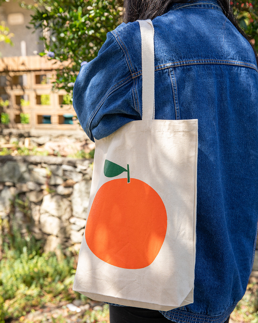Big Orange Tote Bag