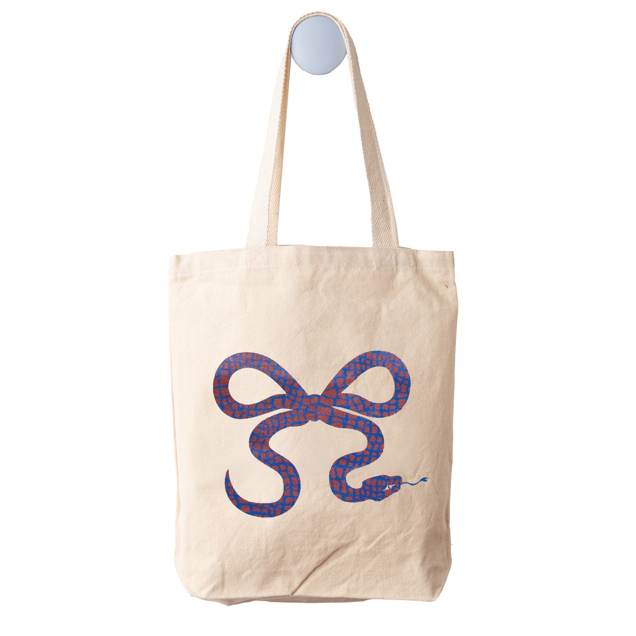 Snake Bow Tote Bag
