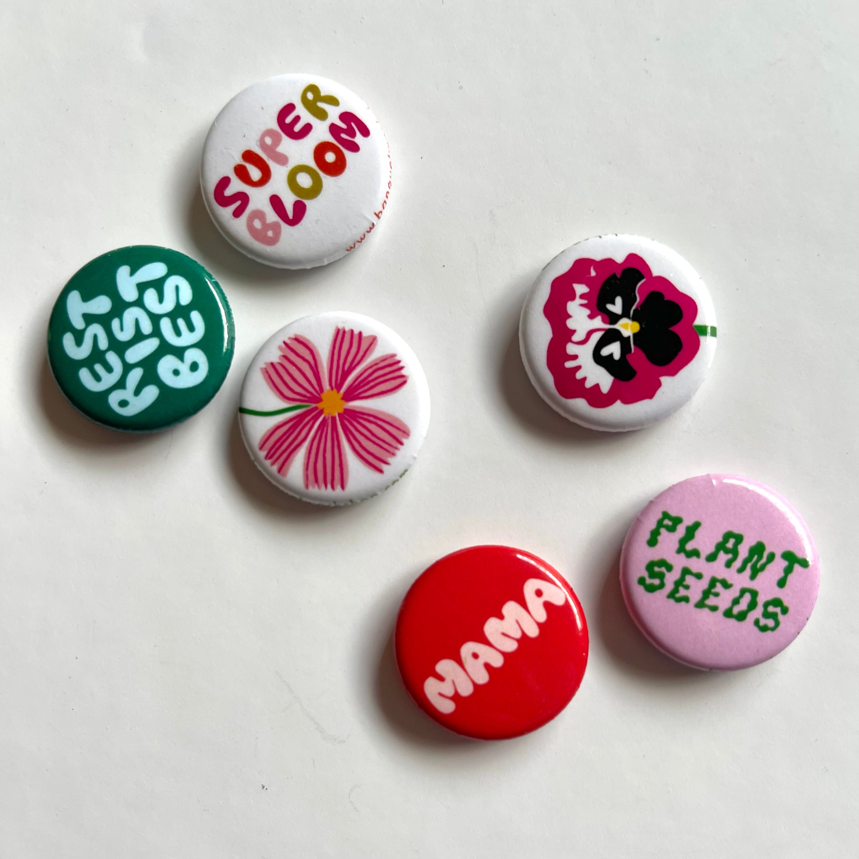 Super Bloom 1" Button