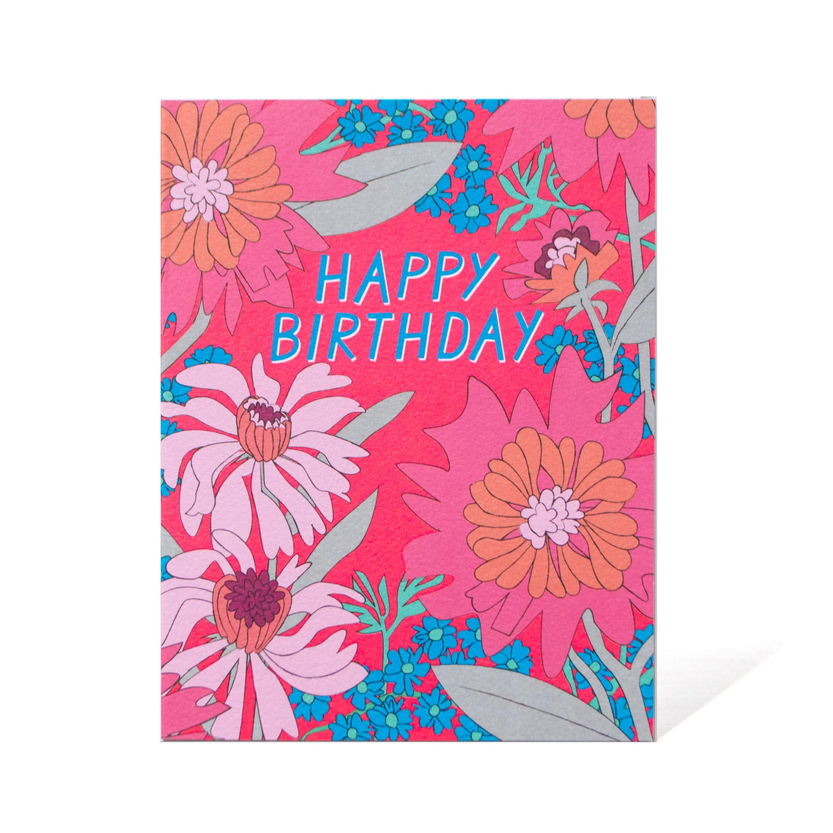 60s Floral Birthday