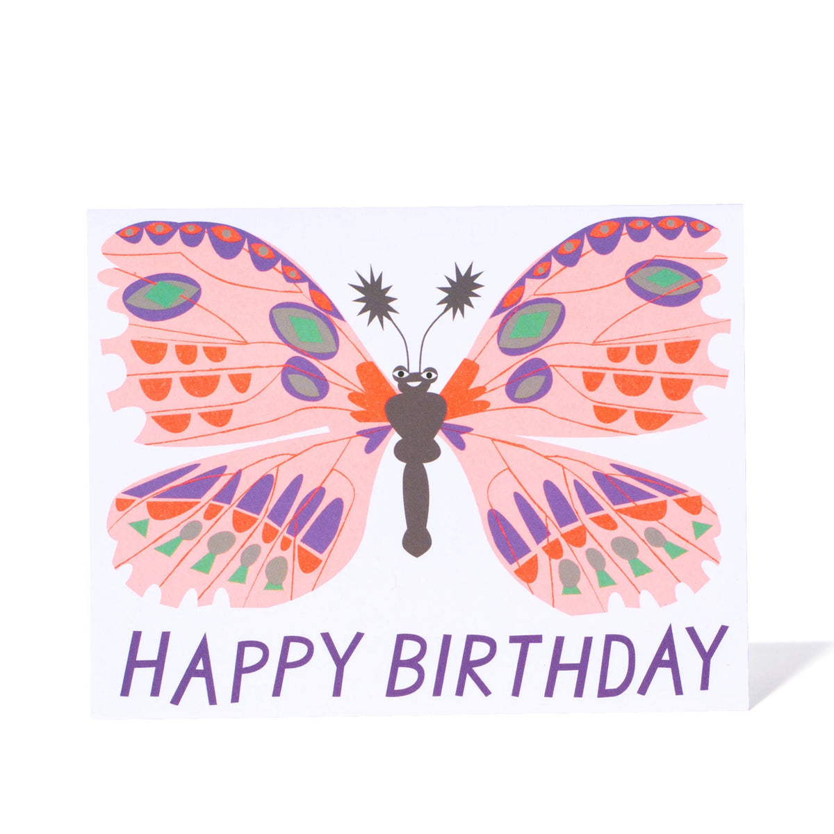 Butterfly Happy Birthday Note Card
