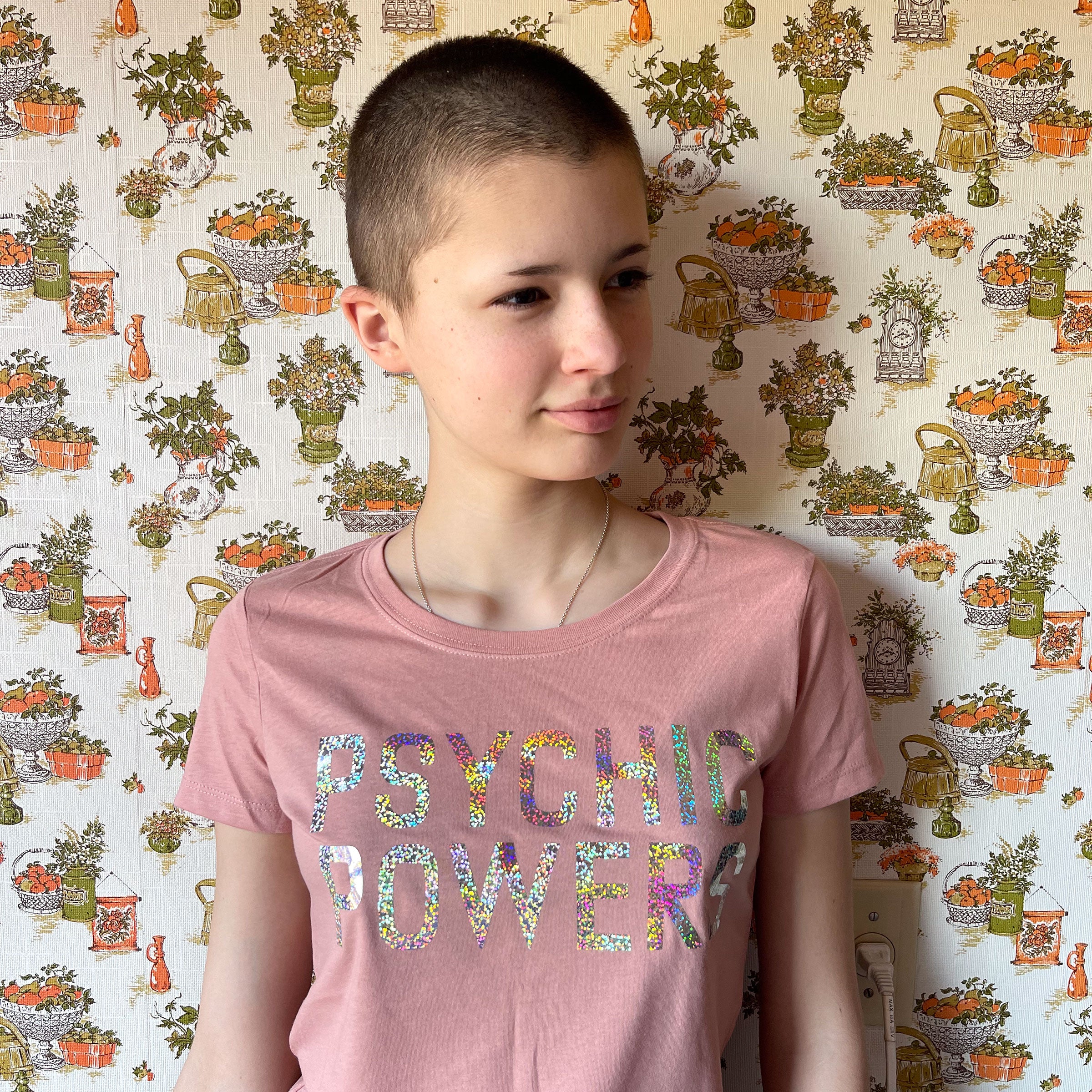 Glitter Foil Psychic Powers Women's T-Shirt