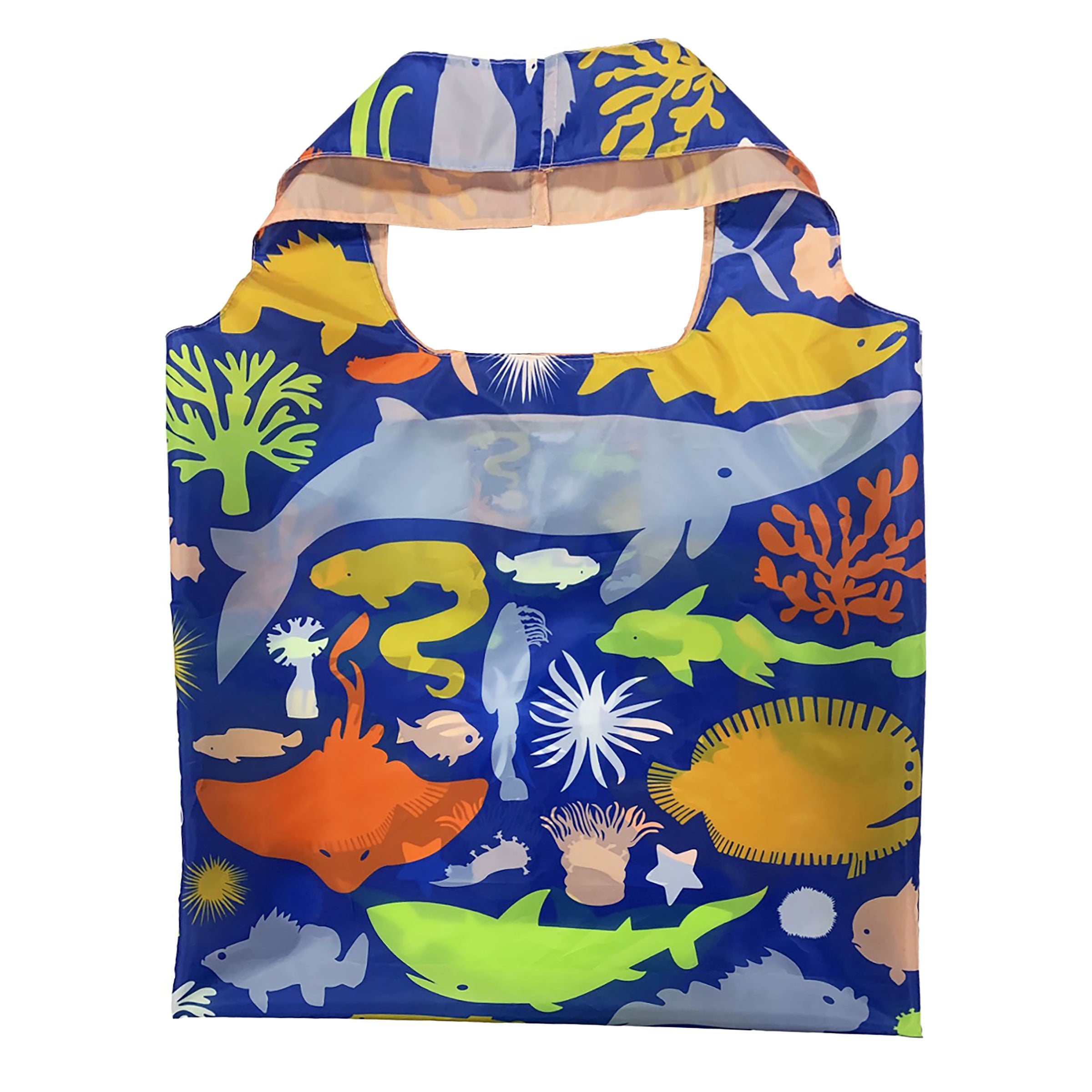 Art Sacks from Yellow Owl, a Banquet Workshop collaboration featuring our Sea Animals print