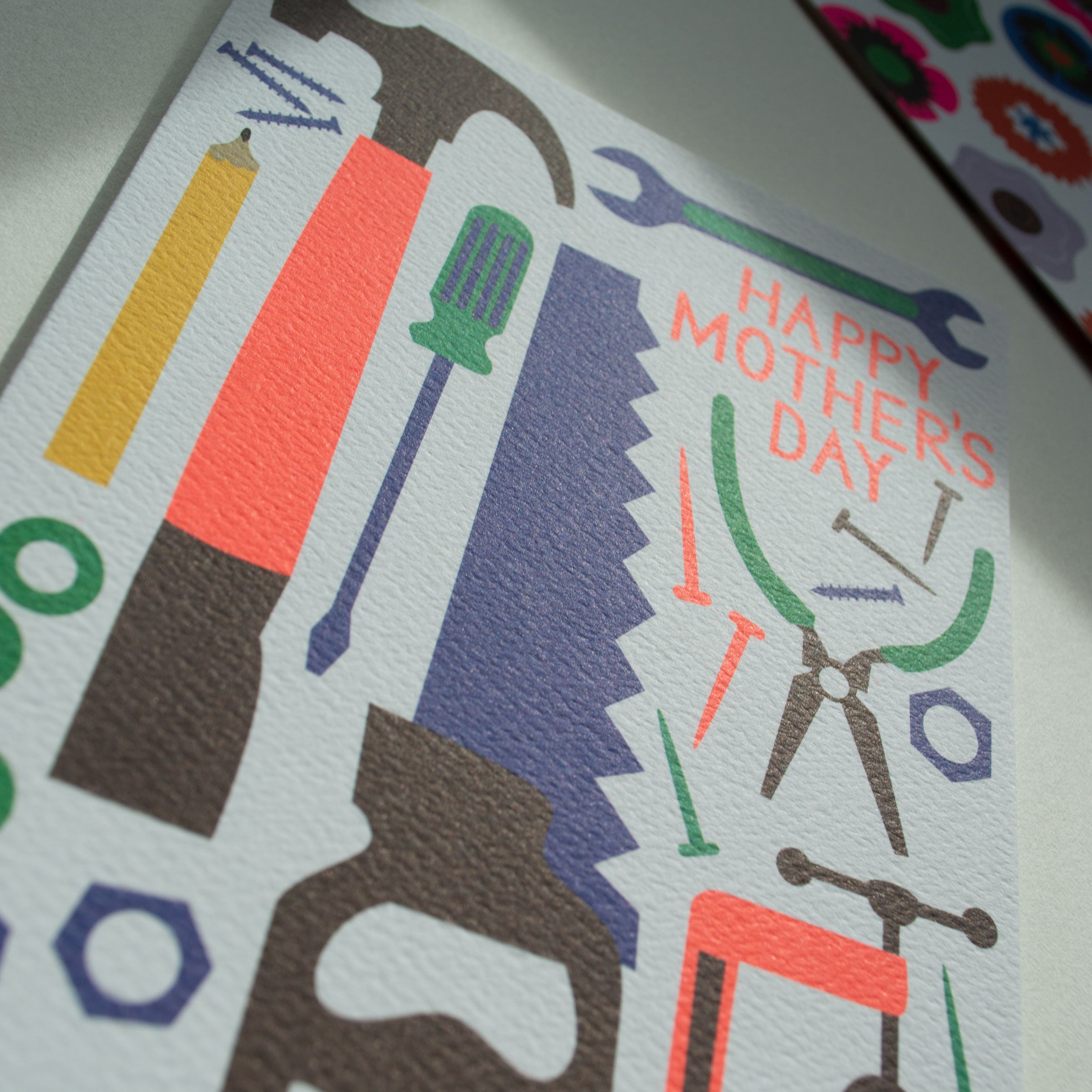 Mother's Day Tool Box Note Card