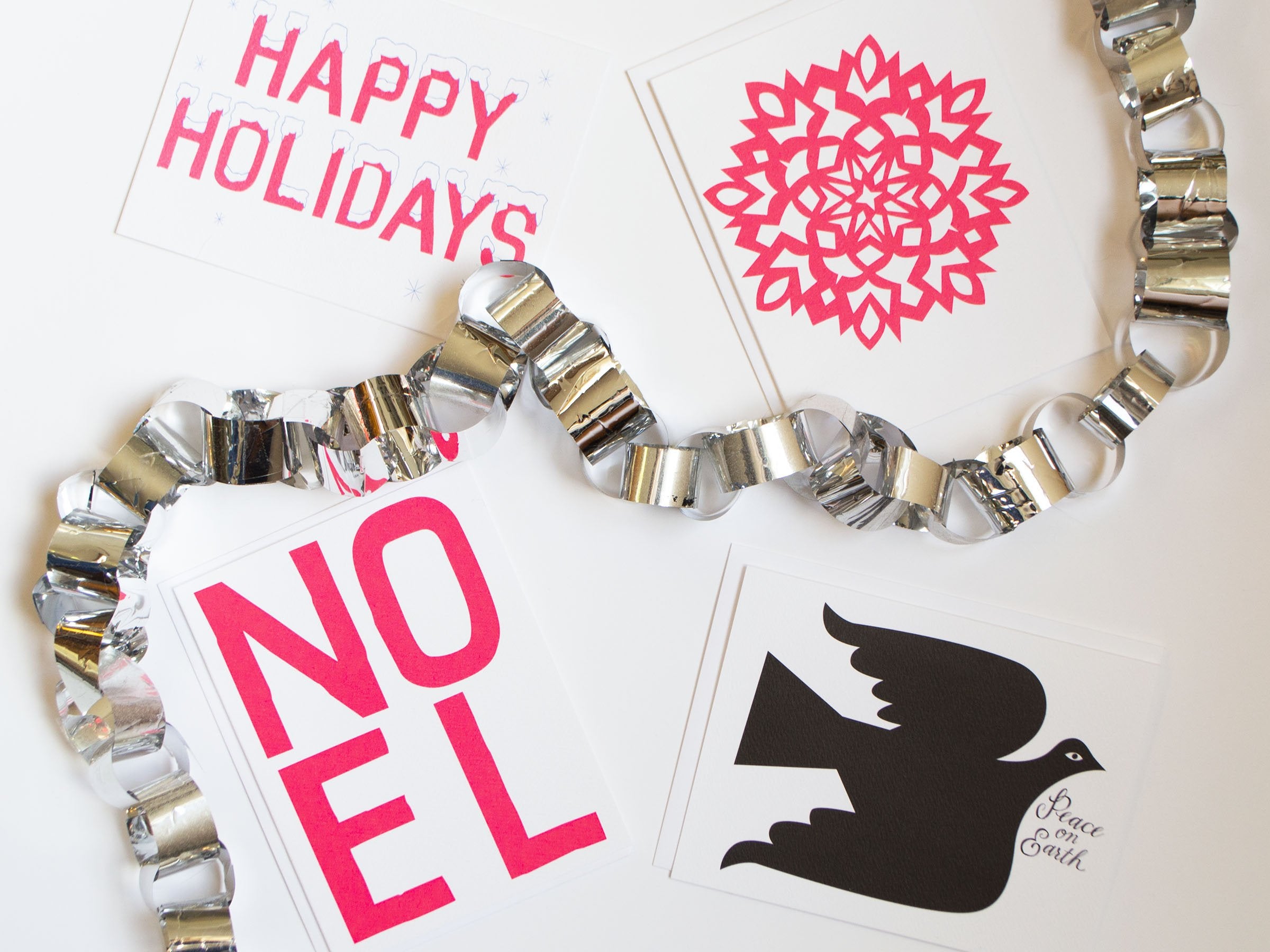 Icy Happy Holidays Note Card