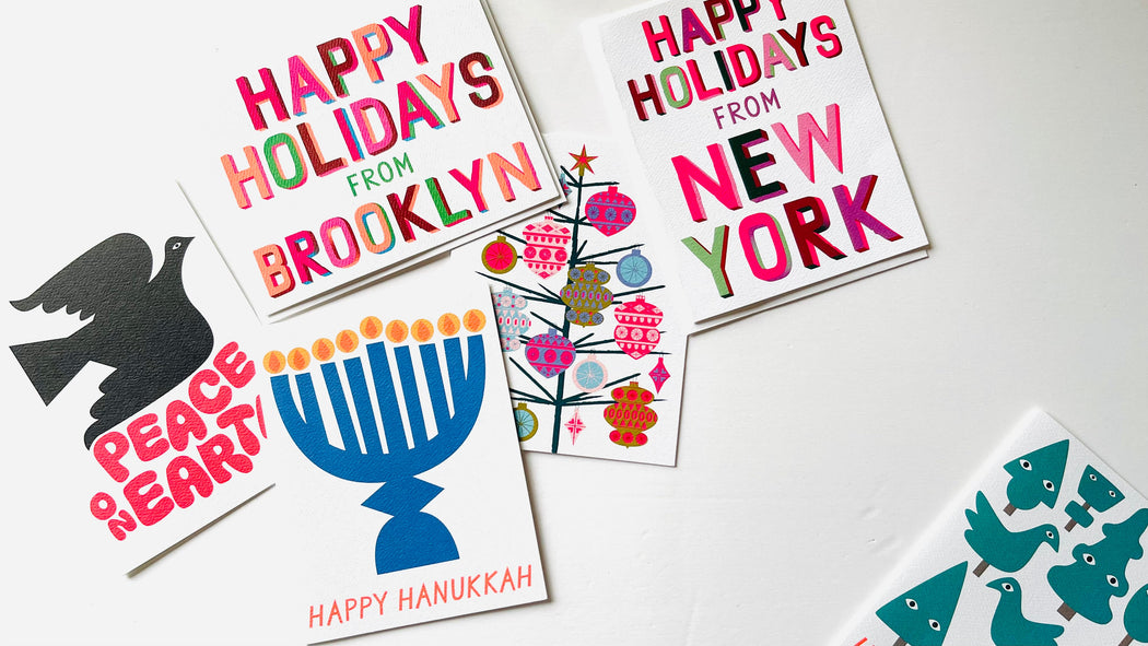 Happy Holidays from New York - Holiday Note Card