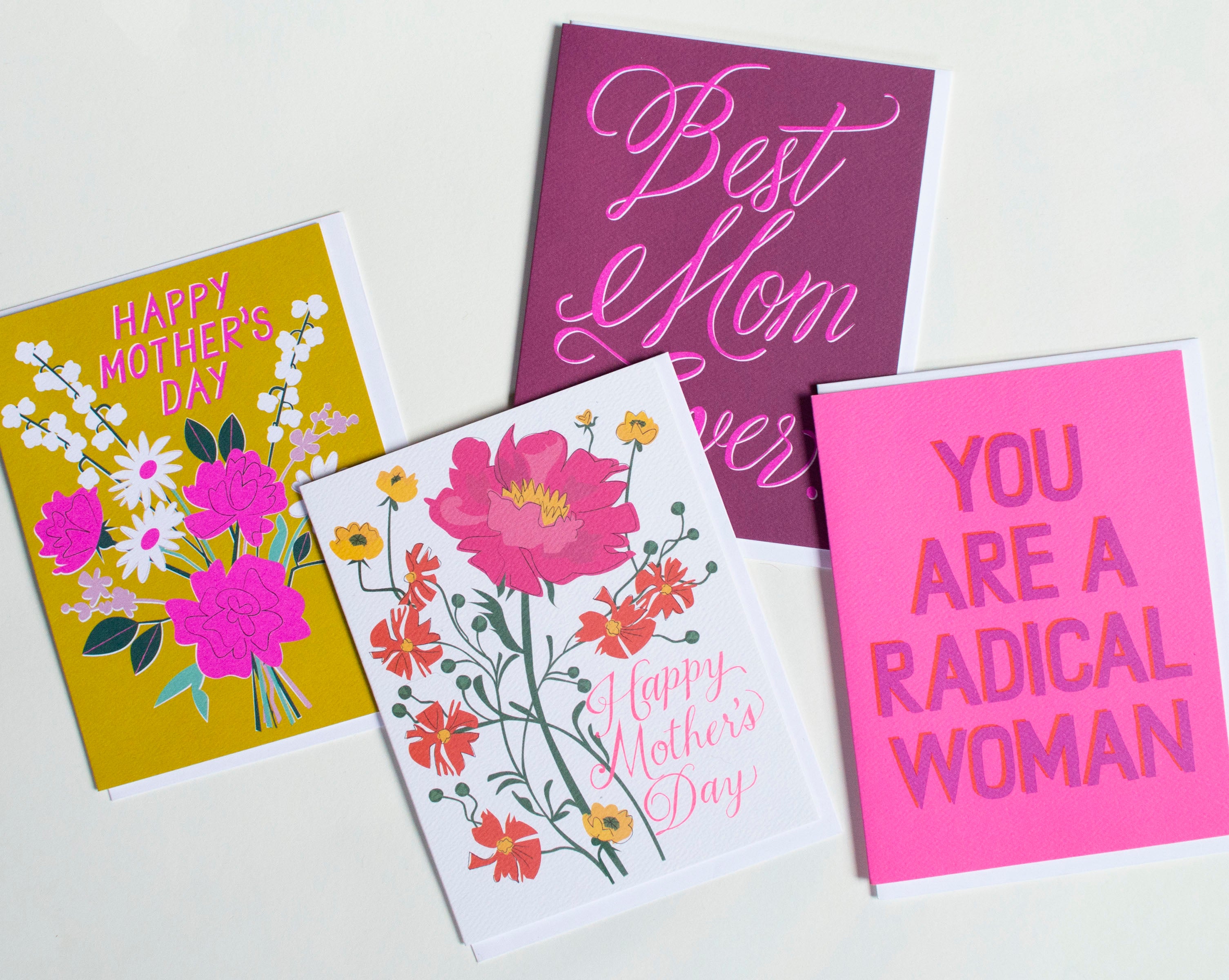 Mother's Day Flowers Note Card