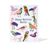 Happy Birthday Buddy Birds Note Card