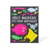 Holy Mackerel Birthday Note Card