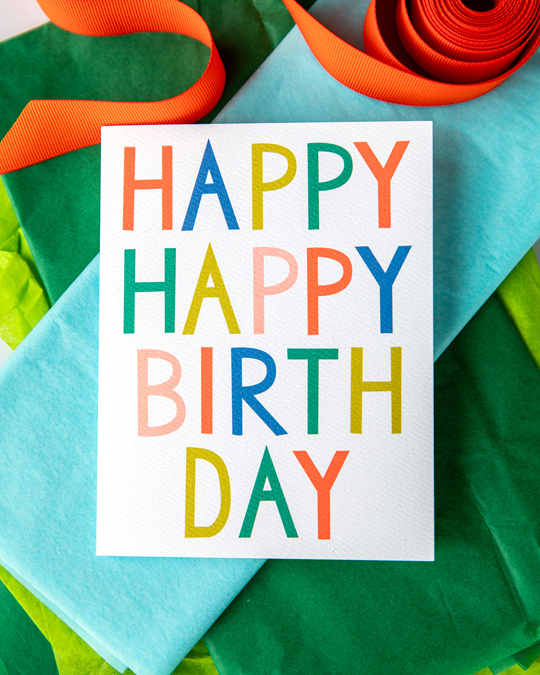 Happy Happy Birthday Card