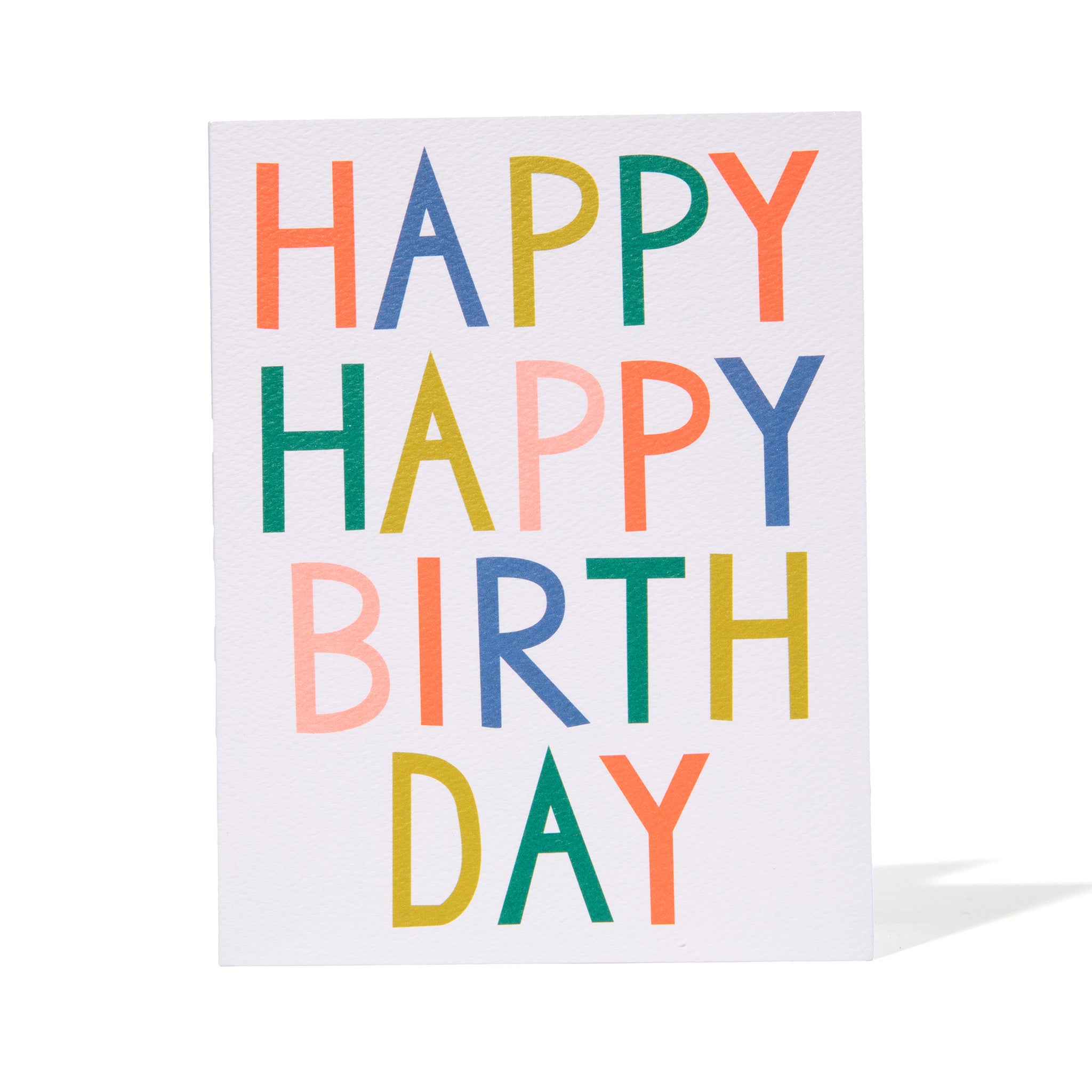 Happy Happy Birthday Card