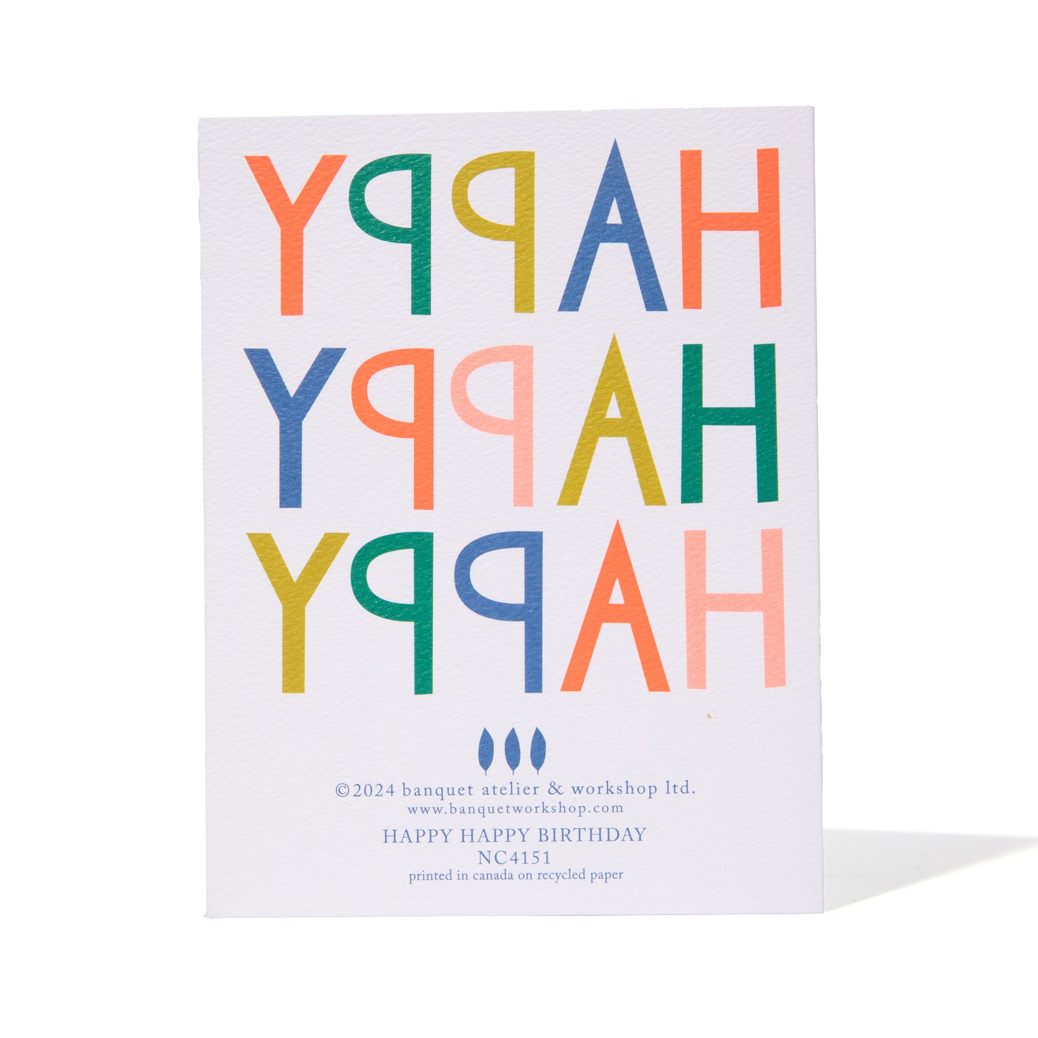 Happy Happy Birthday Card