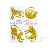 Wild Cheetah Birthday Note Card