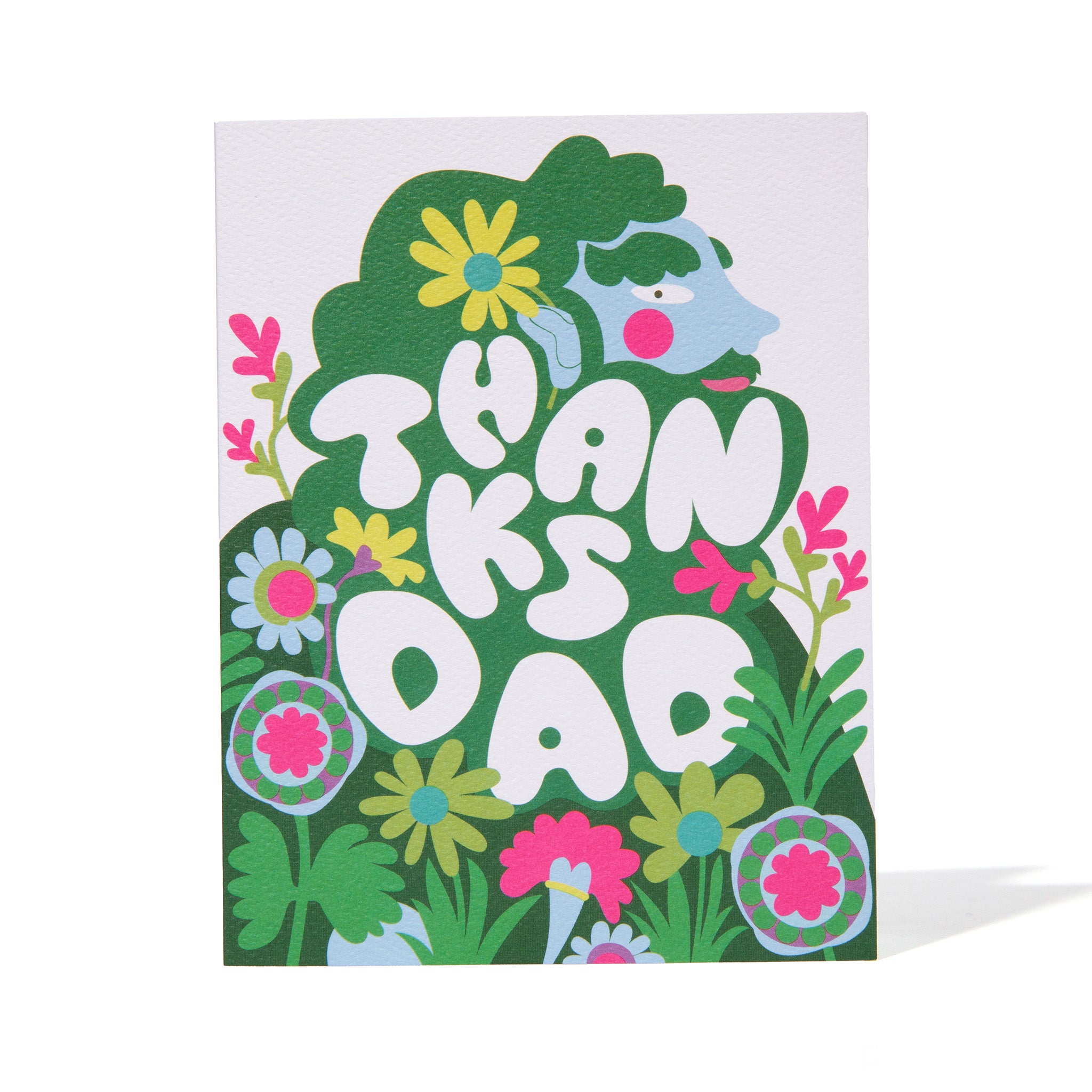 Thanks Dad "Beardo" Note Card for Father's day