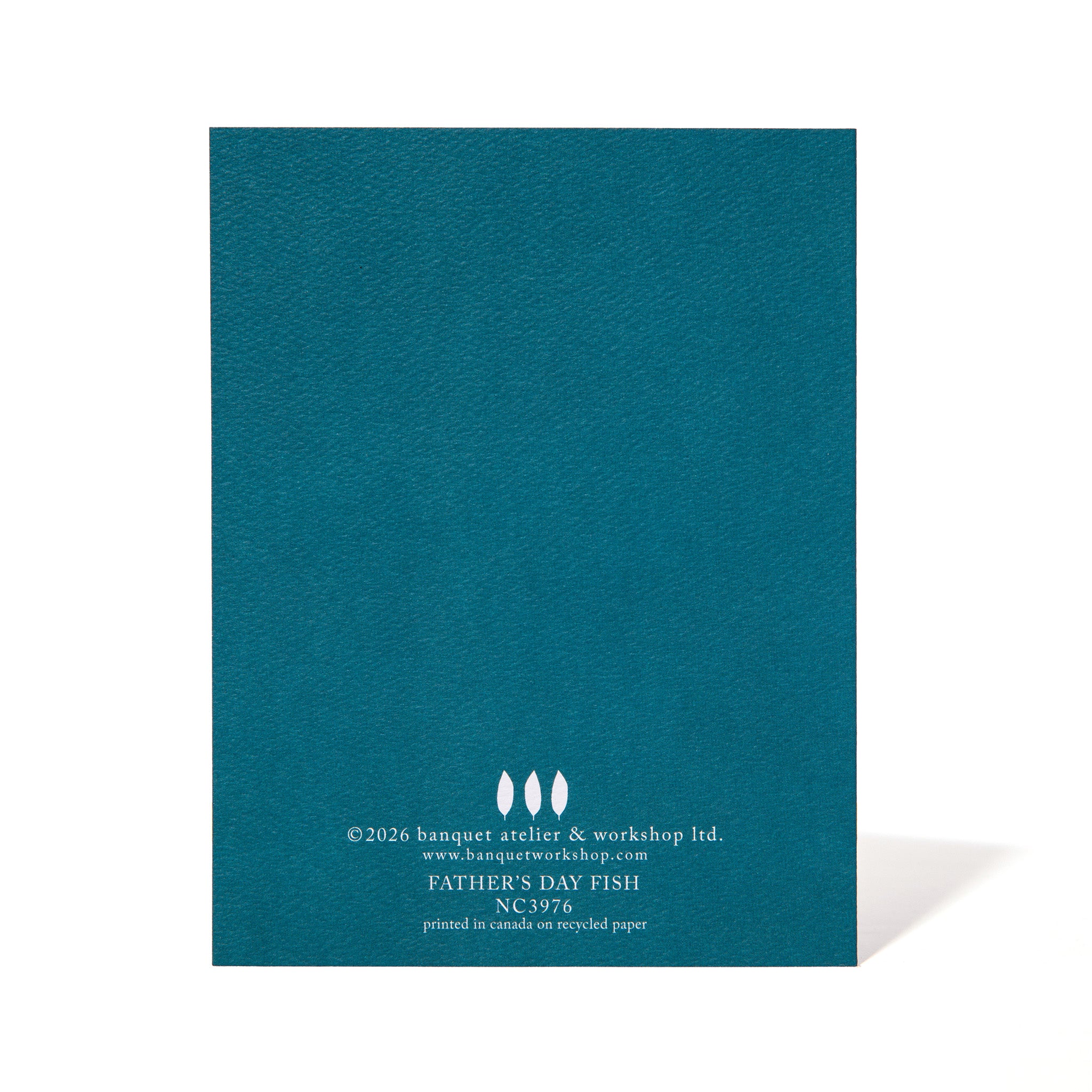 Happy Father's Day Fish Note Card