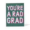 Rad Grad Note Card