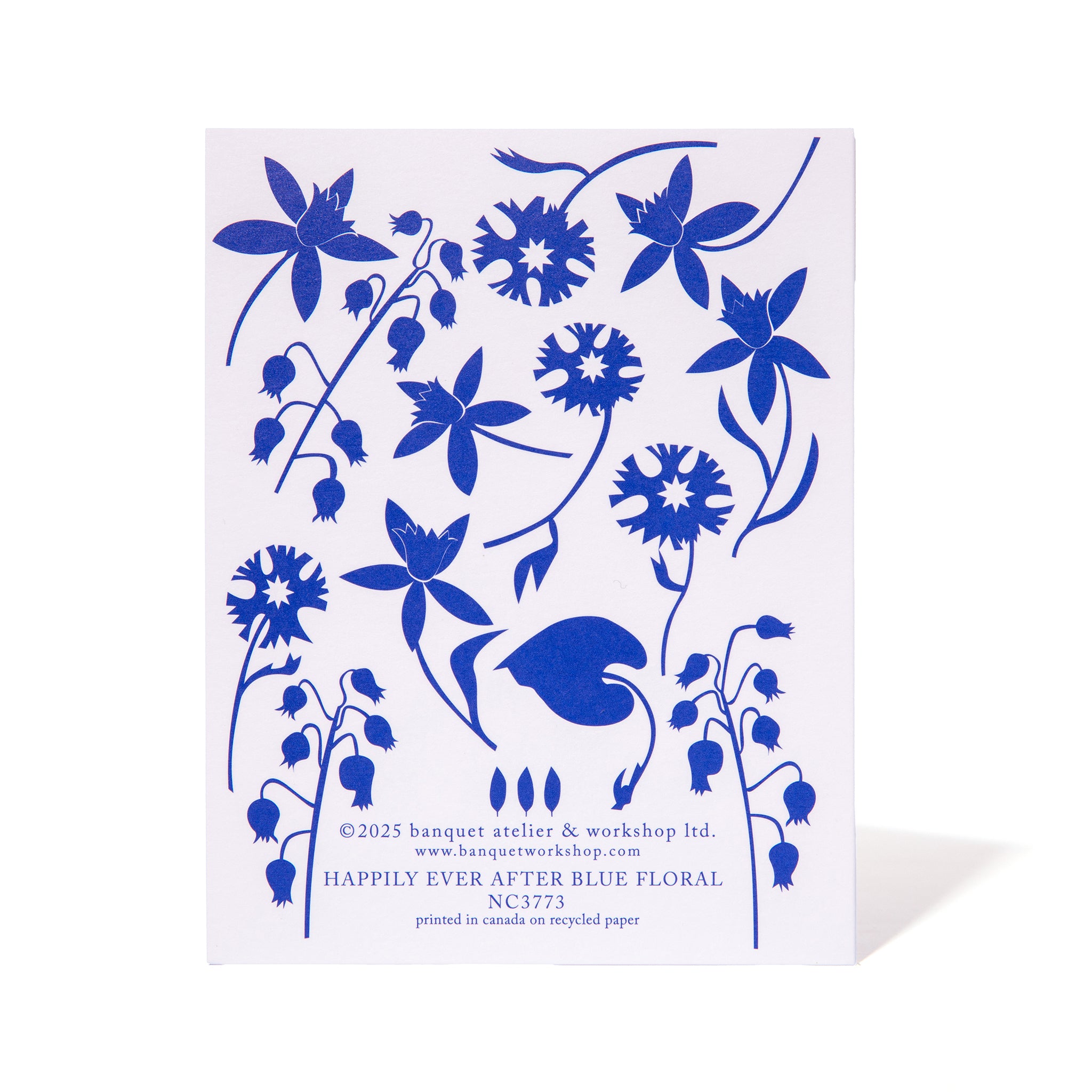 Happily Ever After Foil and Floral Note Card