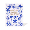 Happily Ever After Foil and Floral Note Card