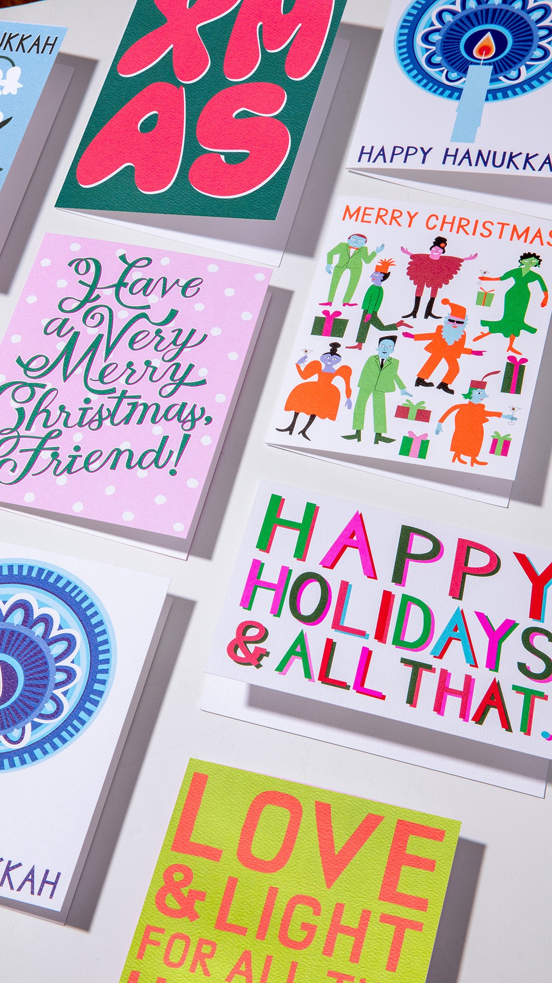 Love and Light for All the Holiday Season - Note Card
