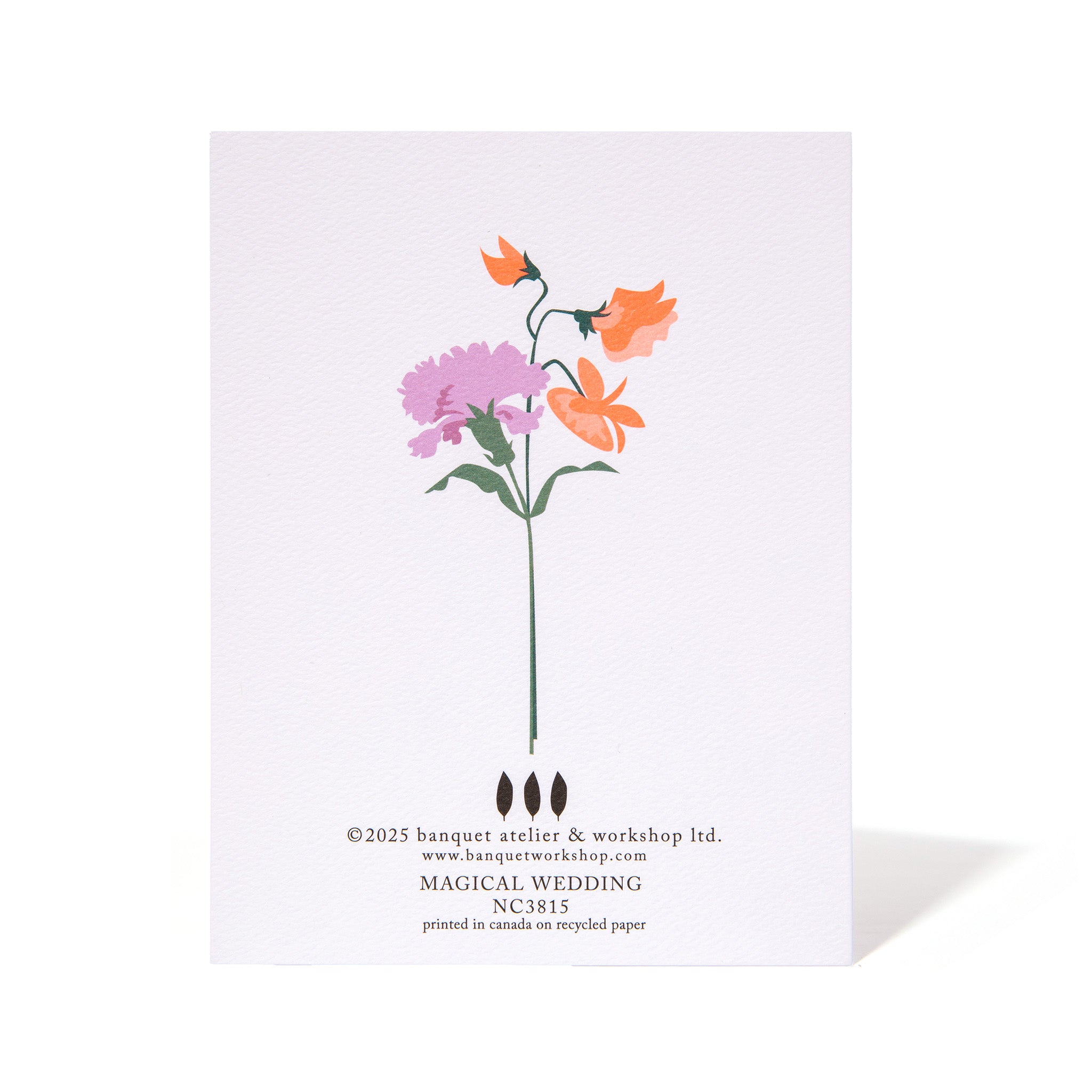 Here's to a Magical Wedding Note Card