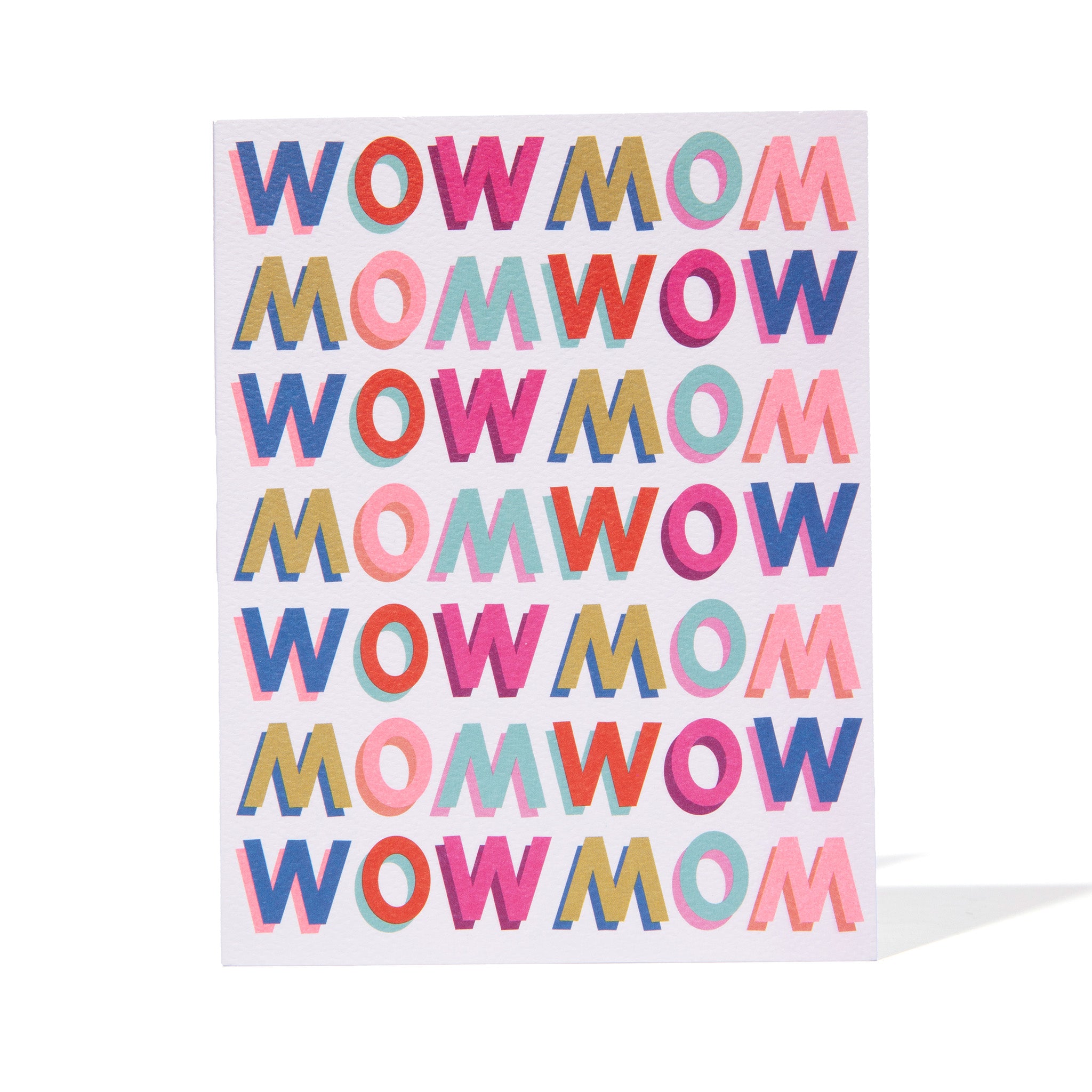 Razzle Dazzle Wow Mom Note Card