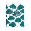 Holiday Umbrellas Note Card