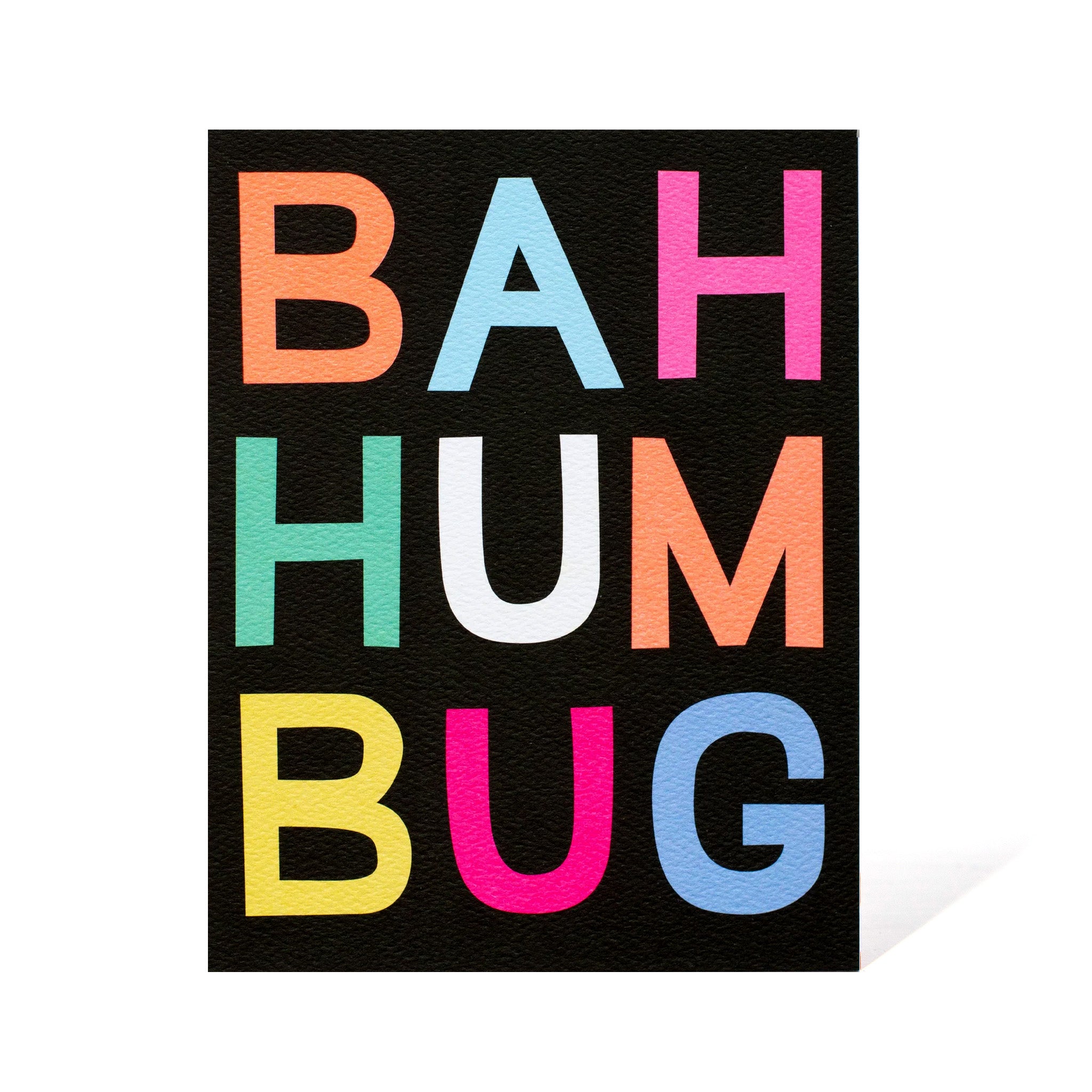 Bah Humbug Note Card