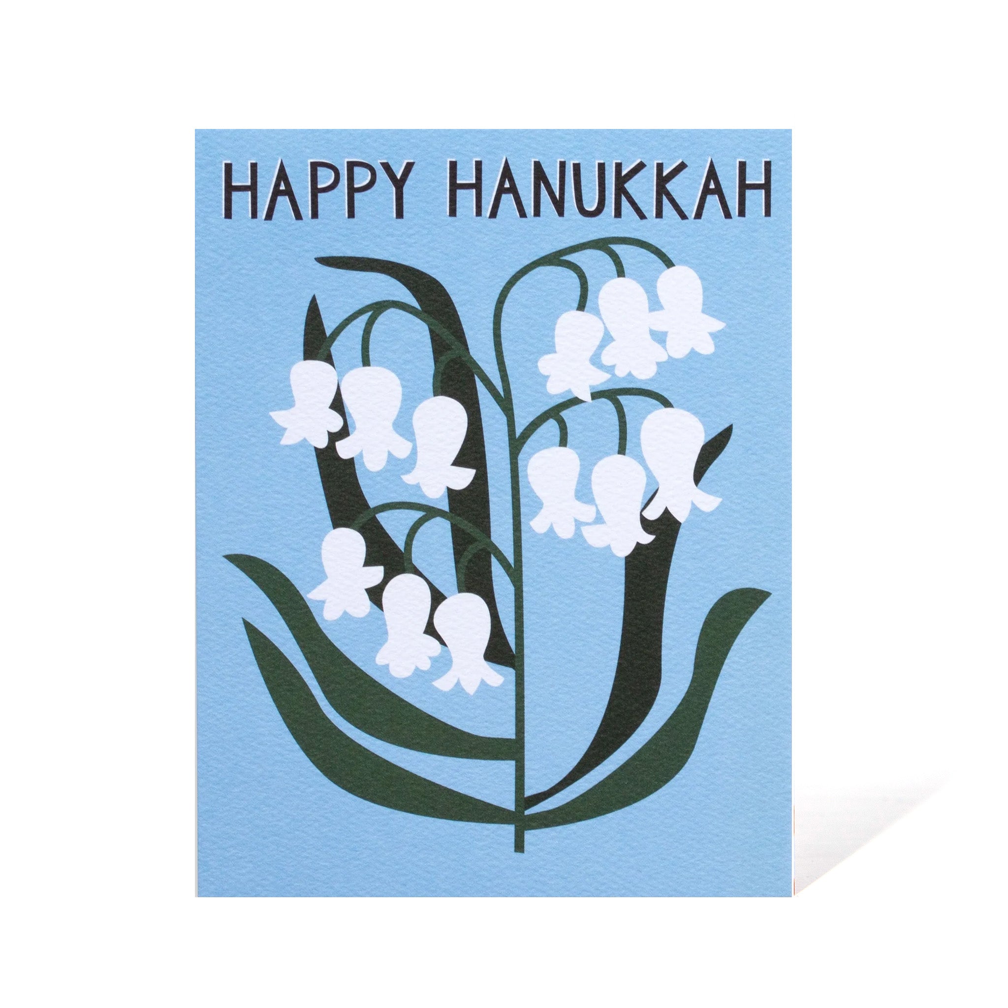 Lily of the Valley Hanukkah Holiday Card