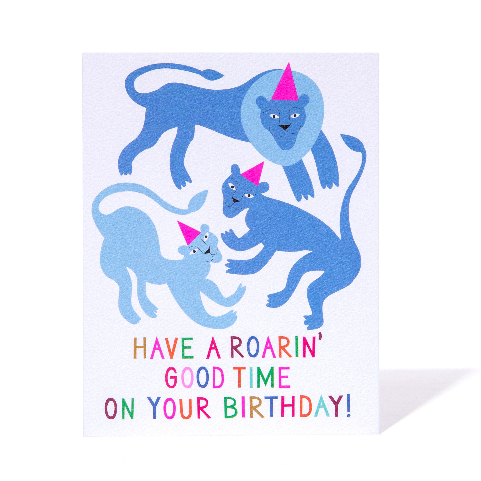 Roarin' Lions Birthday Note Card