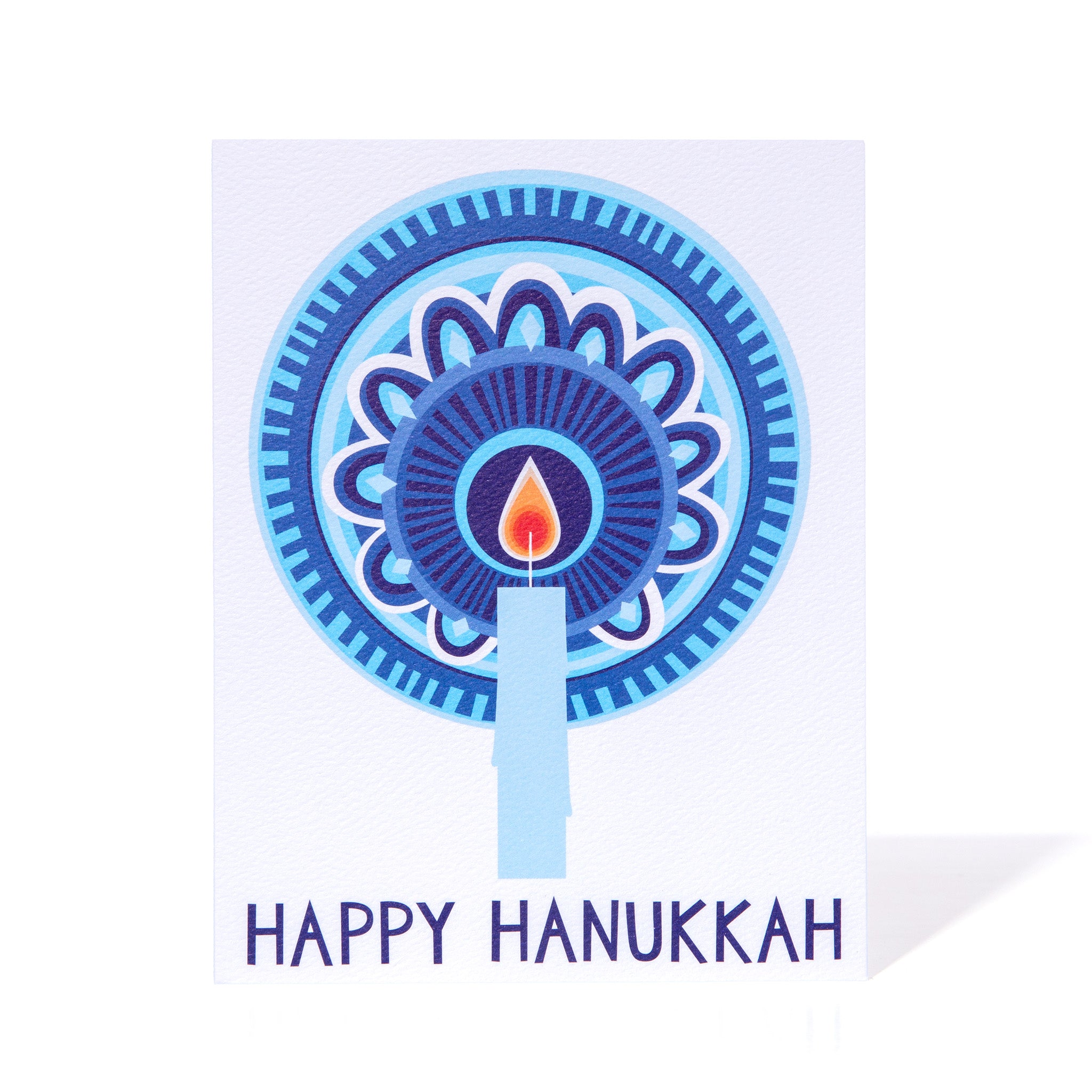 Single Hanukkah Candle Note Card