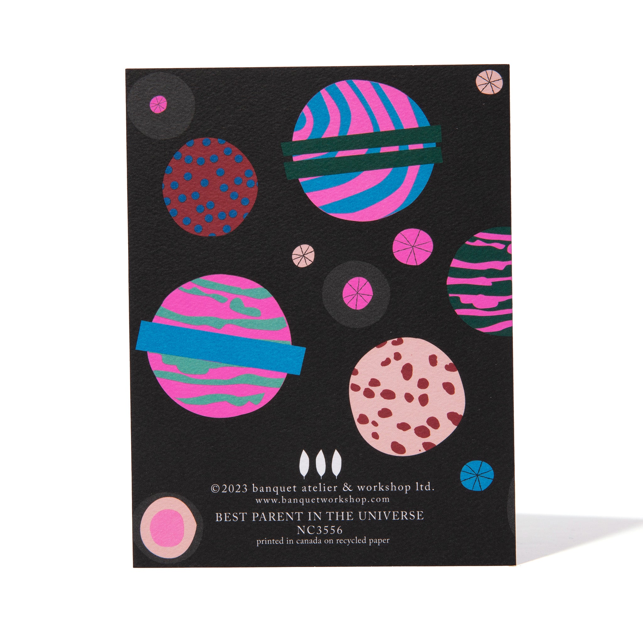 Best Parent in the Entire Universe Note Card