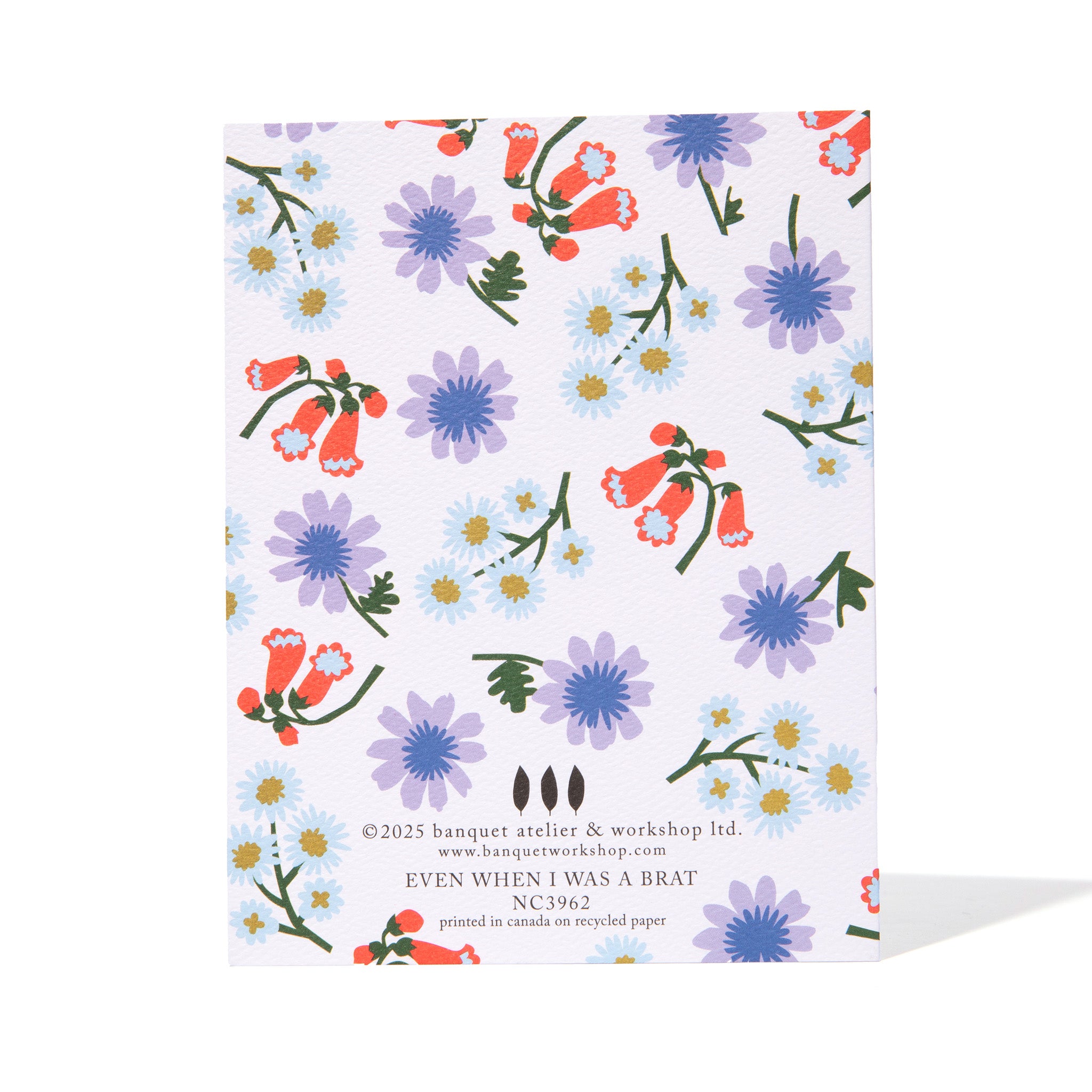 Best Parent Ever ... Even when I was a Total Brat Note Card