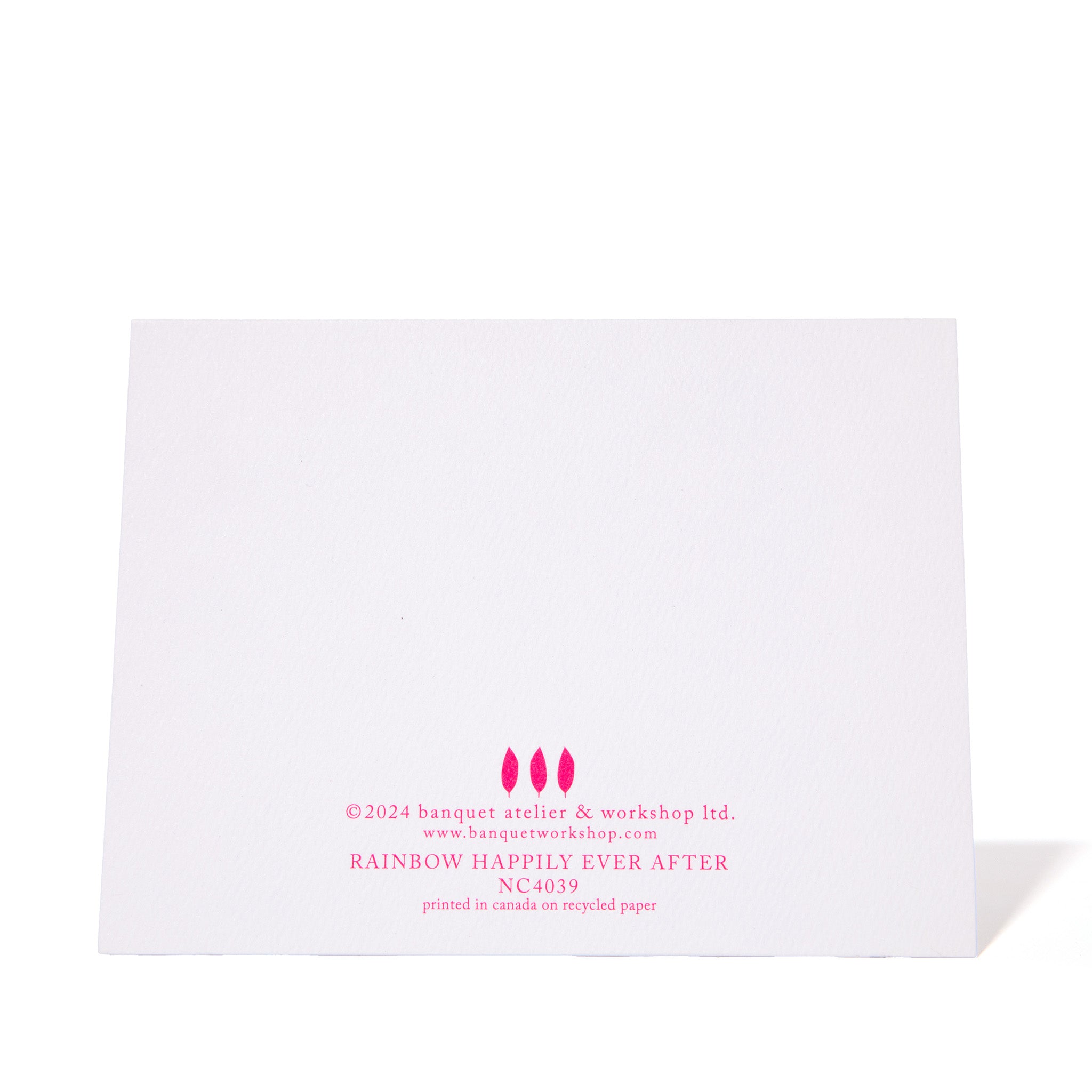 Rainbow Happily Ever After Note Card