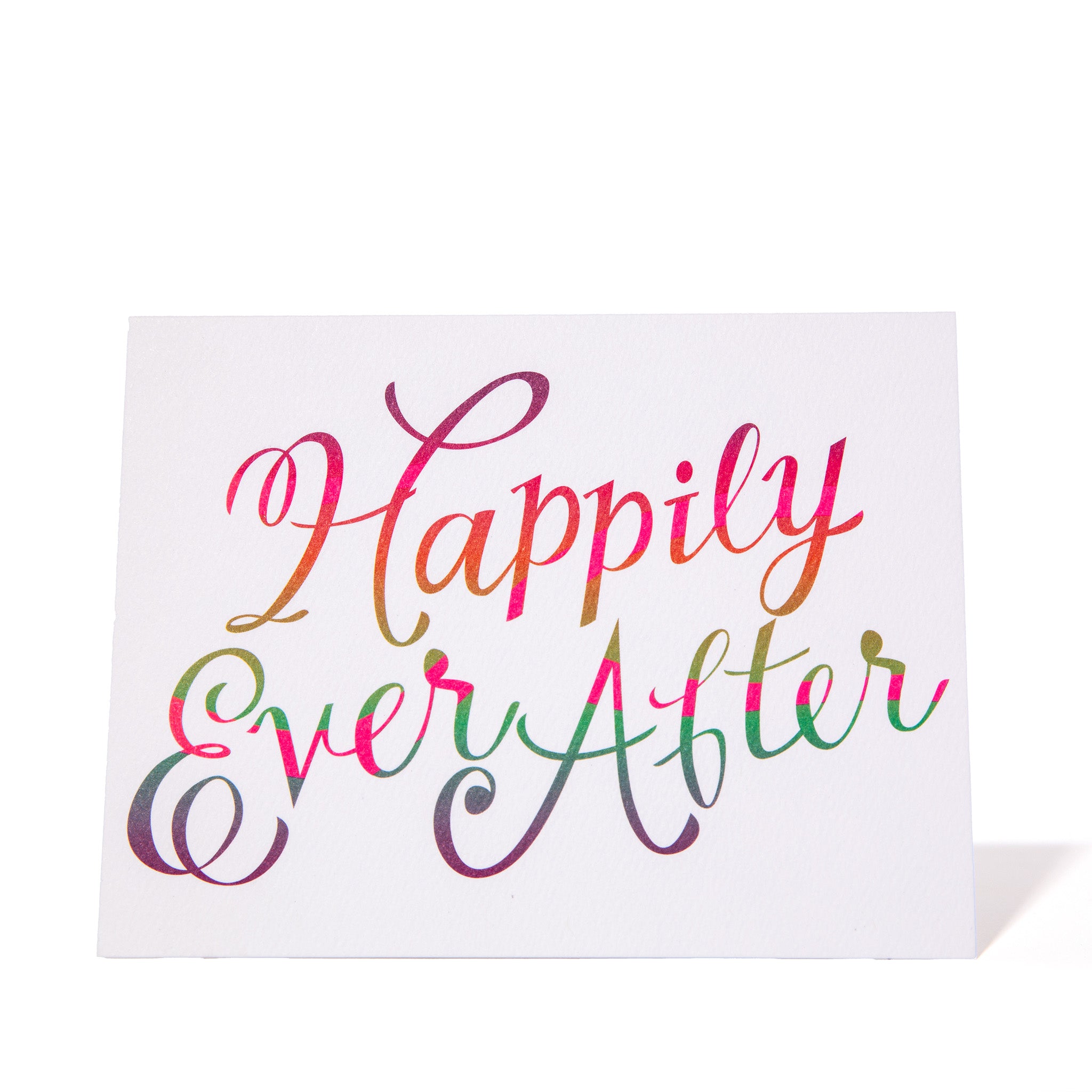 Rainbow Happily Ever After Note Card
