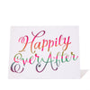 Rainbow Happily Ever After Note Card