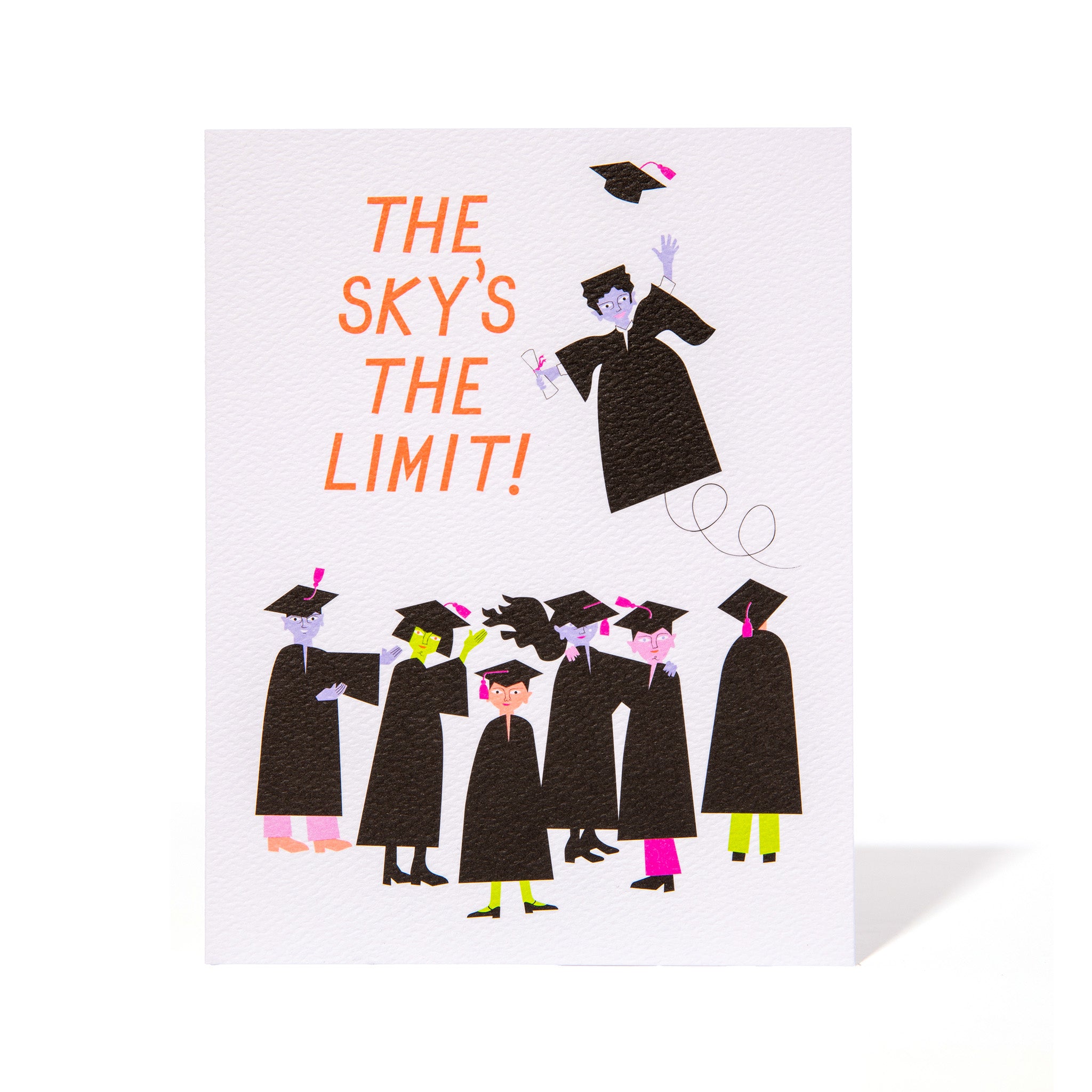 The Sky's the Limit Note Card for Grads