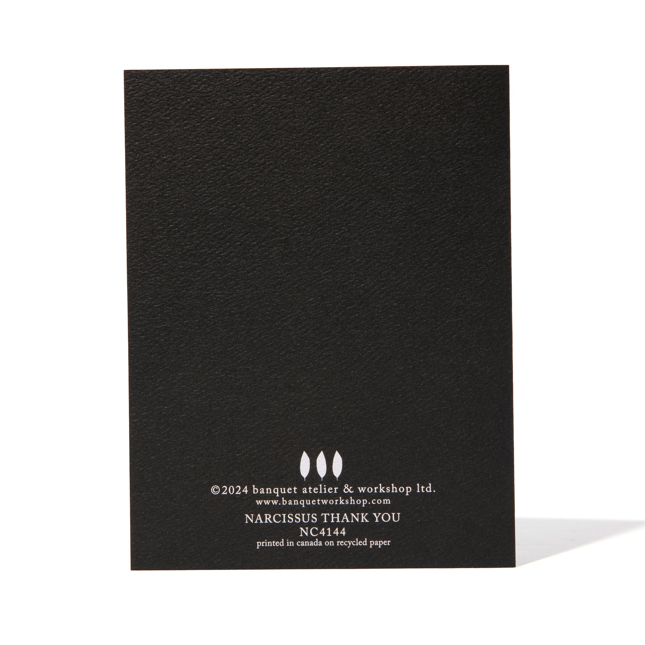 Narcissus Thank You Card