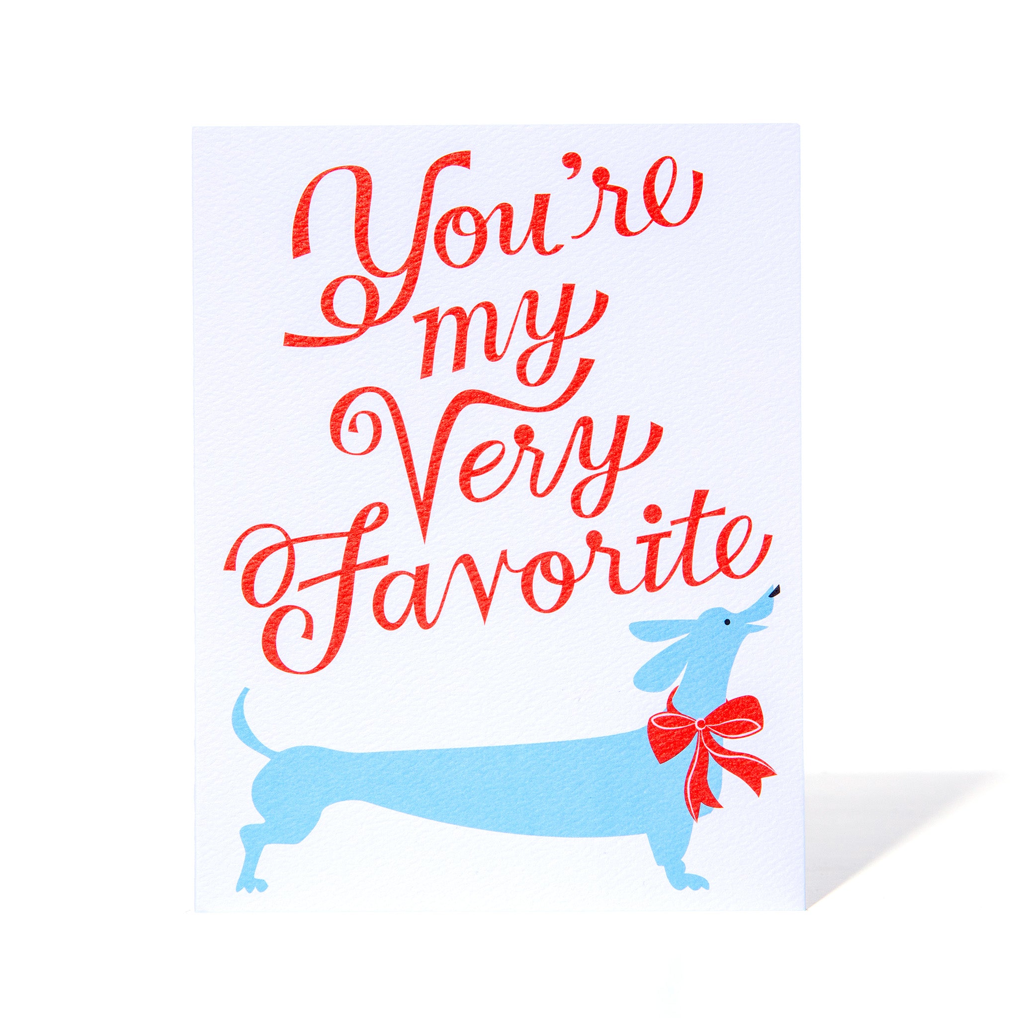 You're my Very Favourite Dog Card for Friendship